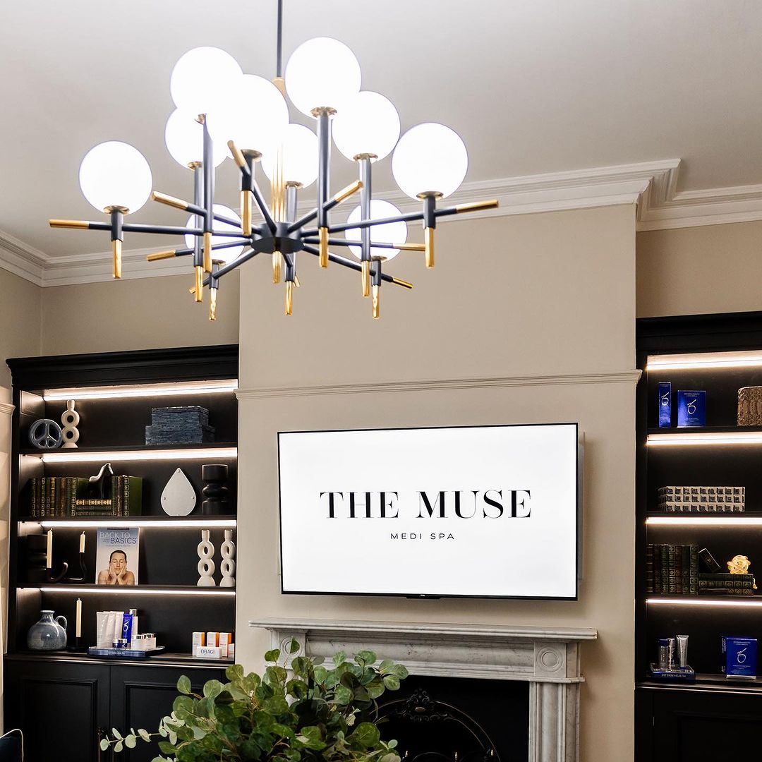 Boca Ceiling Lamp - Polished Brass