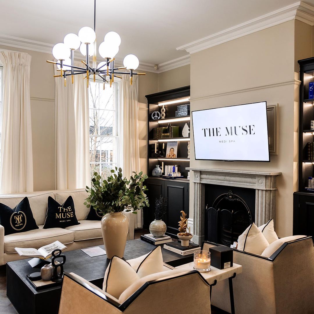 Boca Ceiling Lamp - Polished Brass