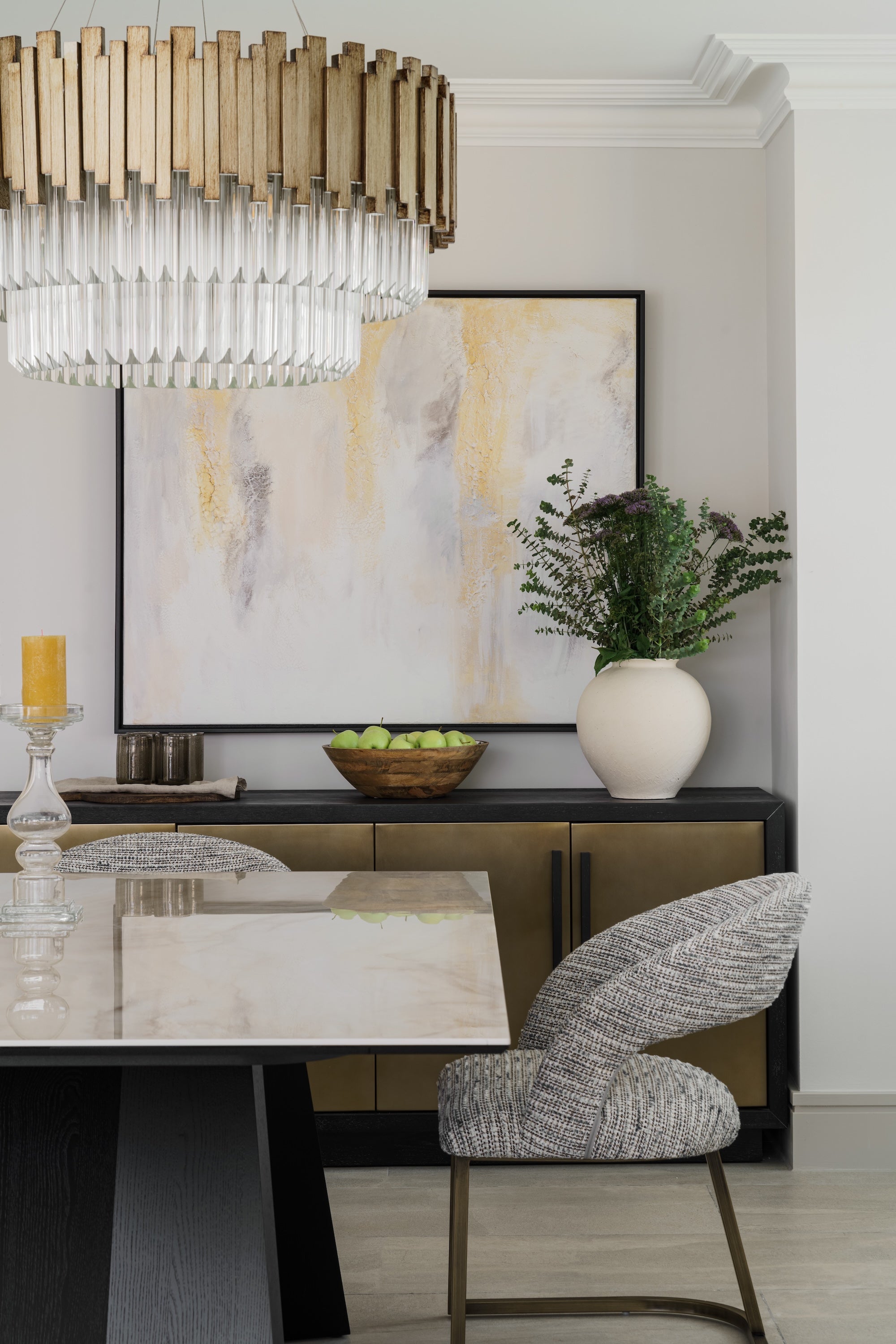 Alfie Dining Chair - Sherpa Grey