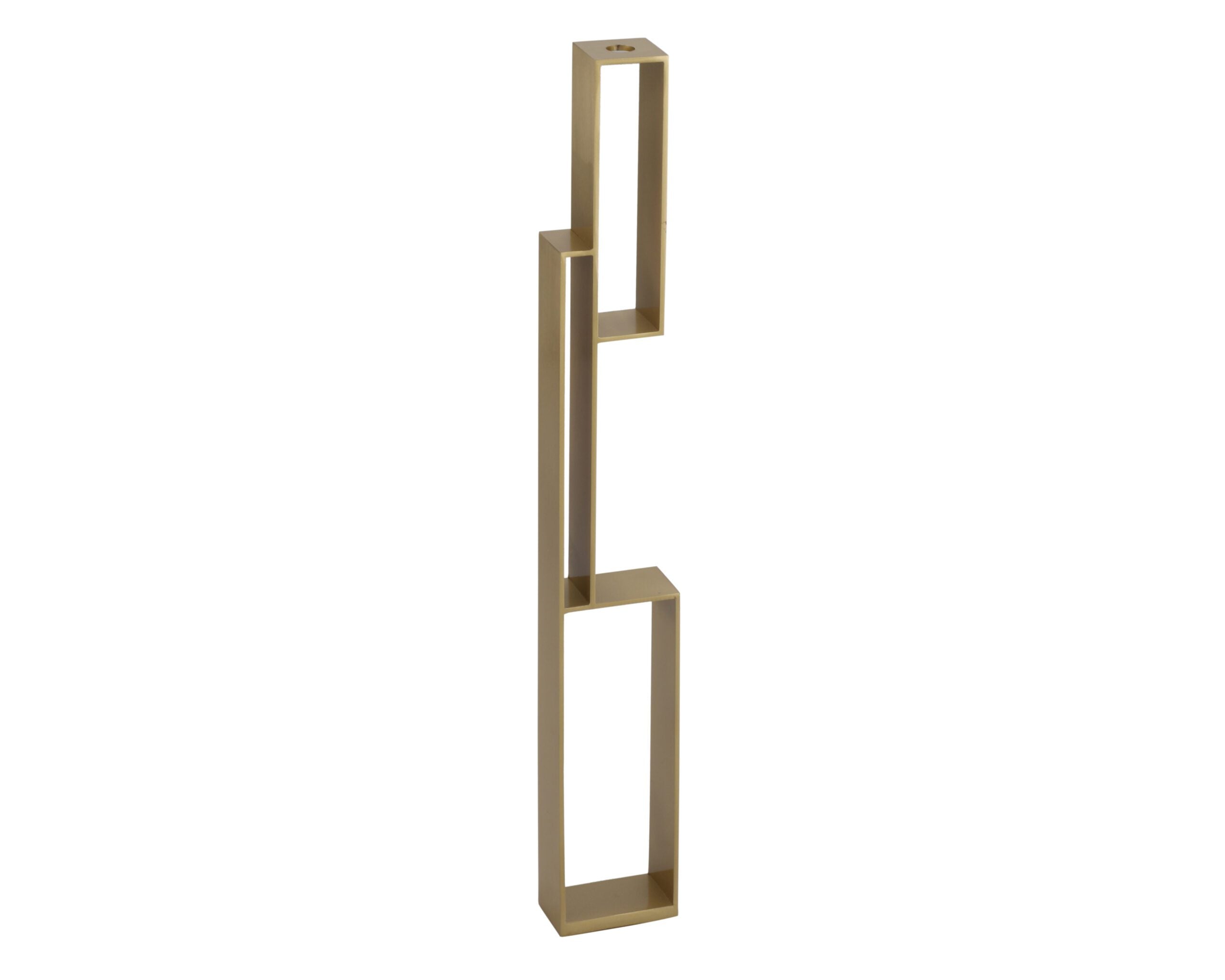 Veneton Candle Holder (set of 2)  - Brushed Brass