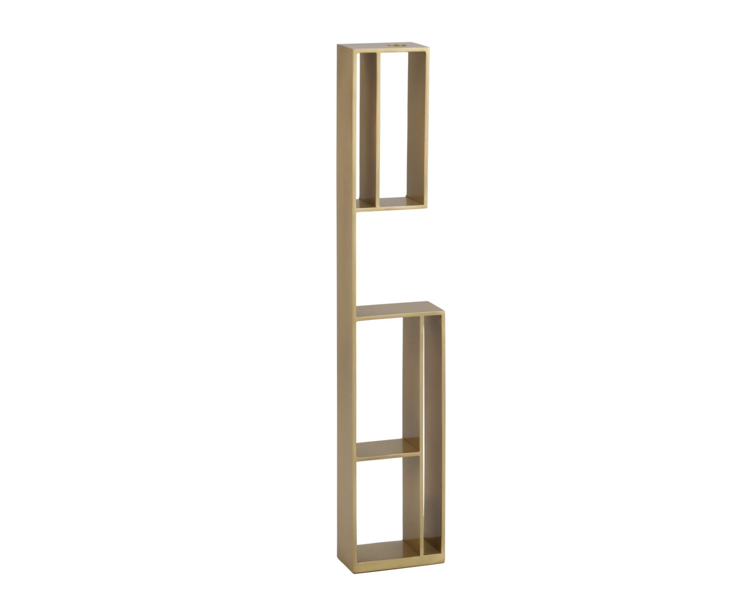 Veneton Candle Holder (set of 2)  - Brushed Brass