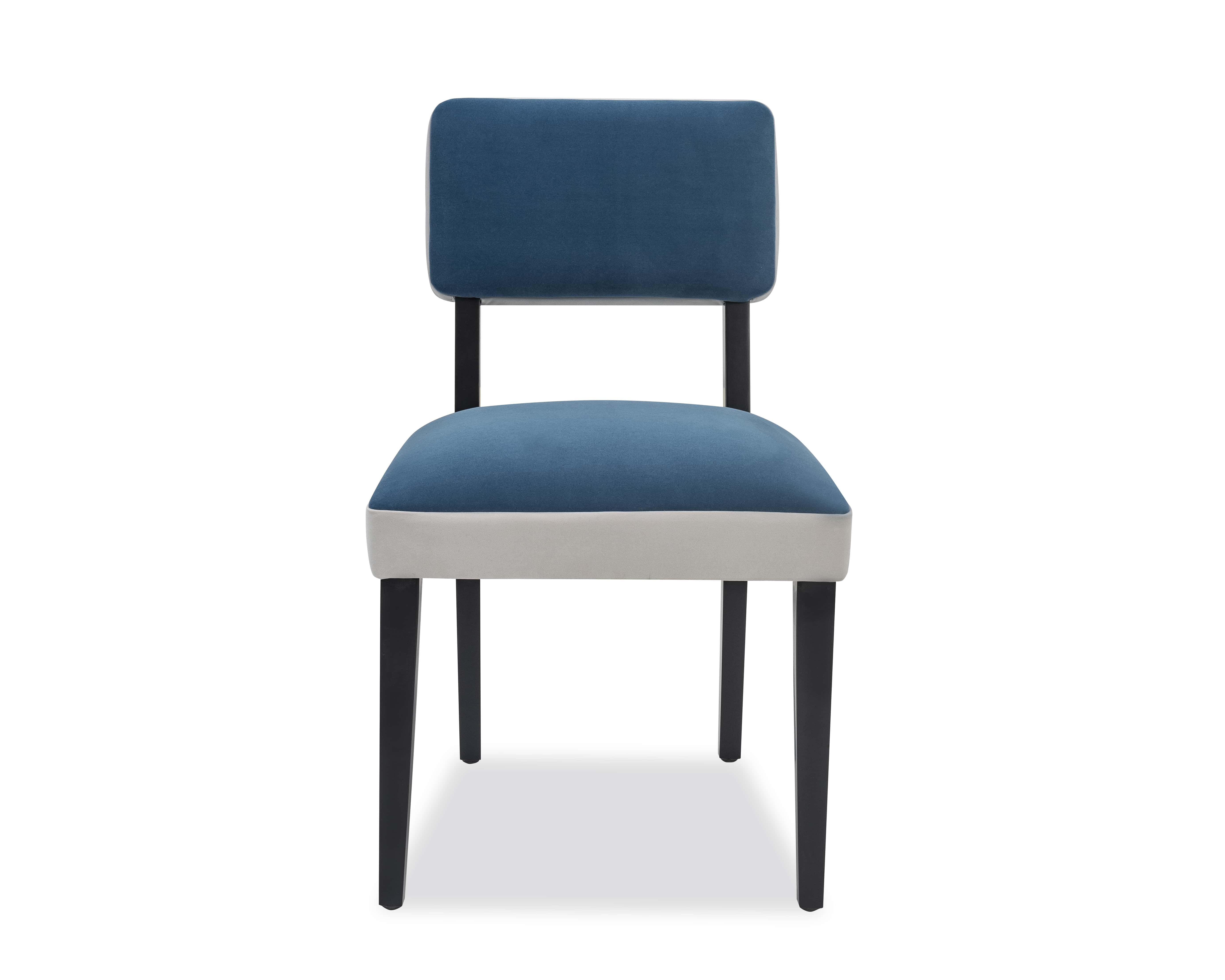 Alfama Dining Chair  -  Toscana Misty Velvet