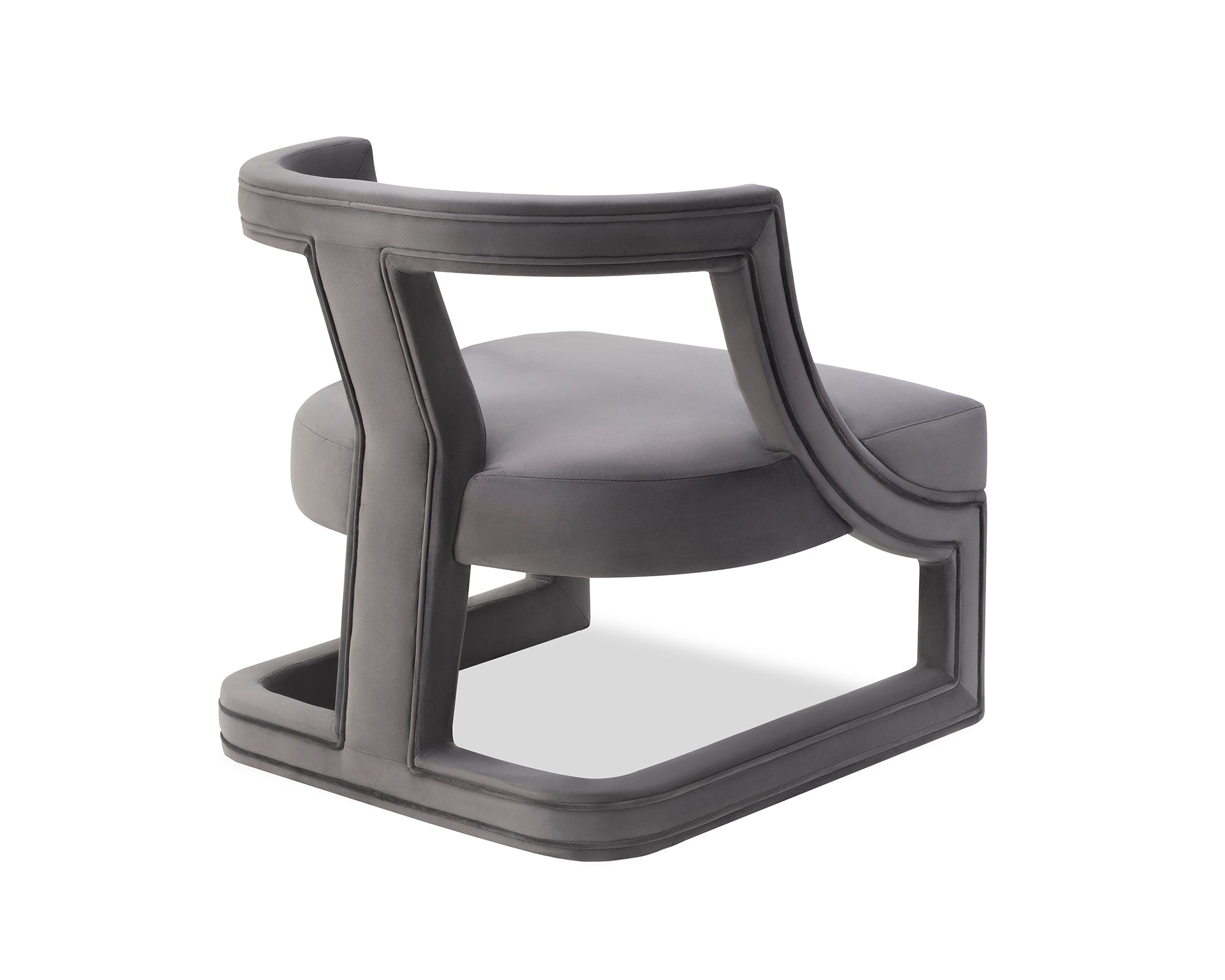 Jimi Occasional Chair  - Night Grey Velvet