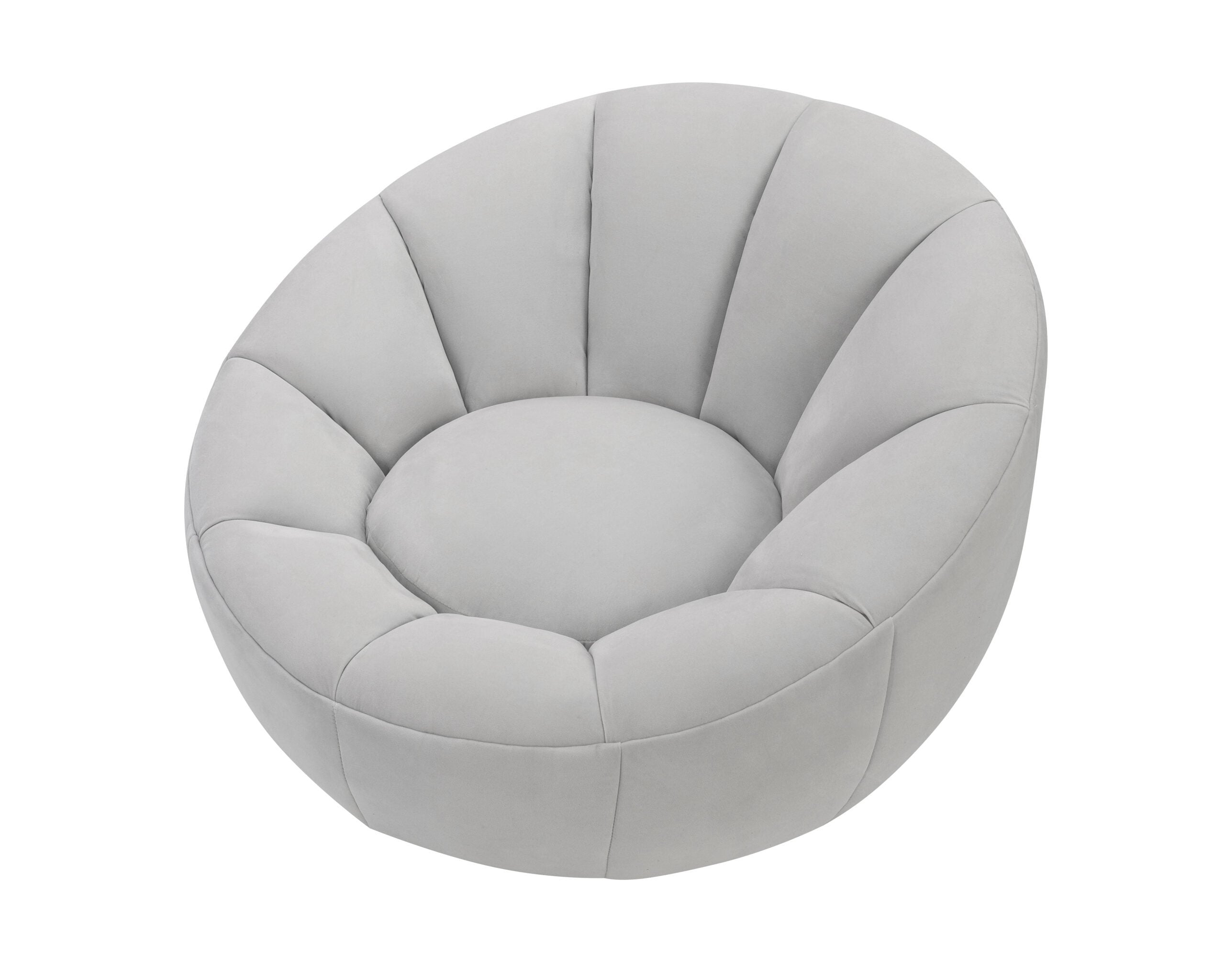 Paradise Swivel Chair  -  Toscana Misty Velvet