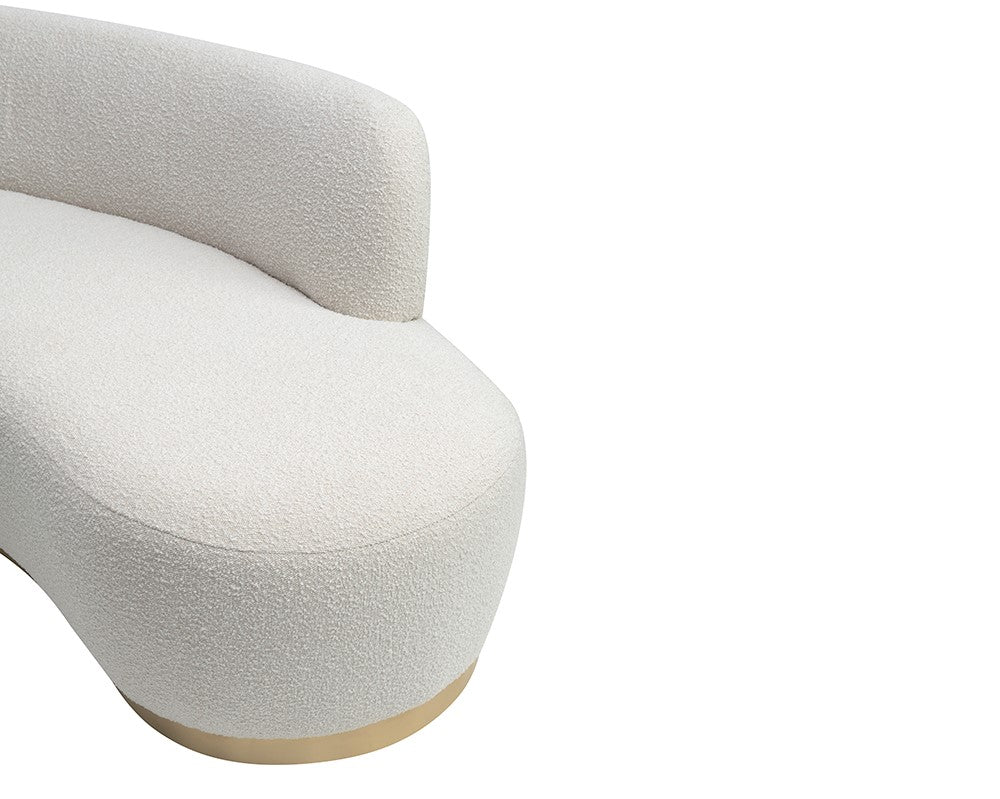 Sasha Sofa (Left) - Boucle Sand