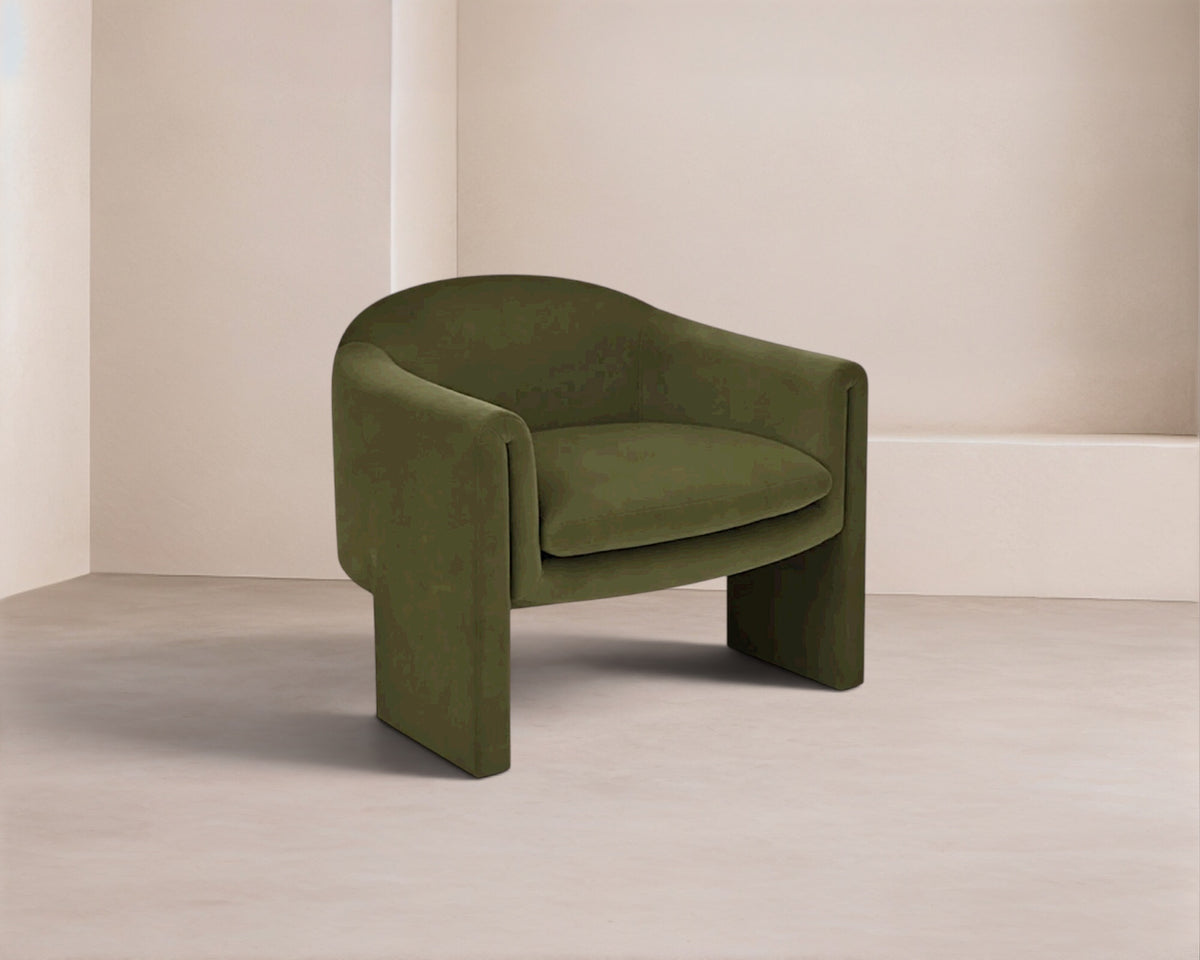 Iconic Occasional Chair - Kaster II Olive