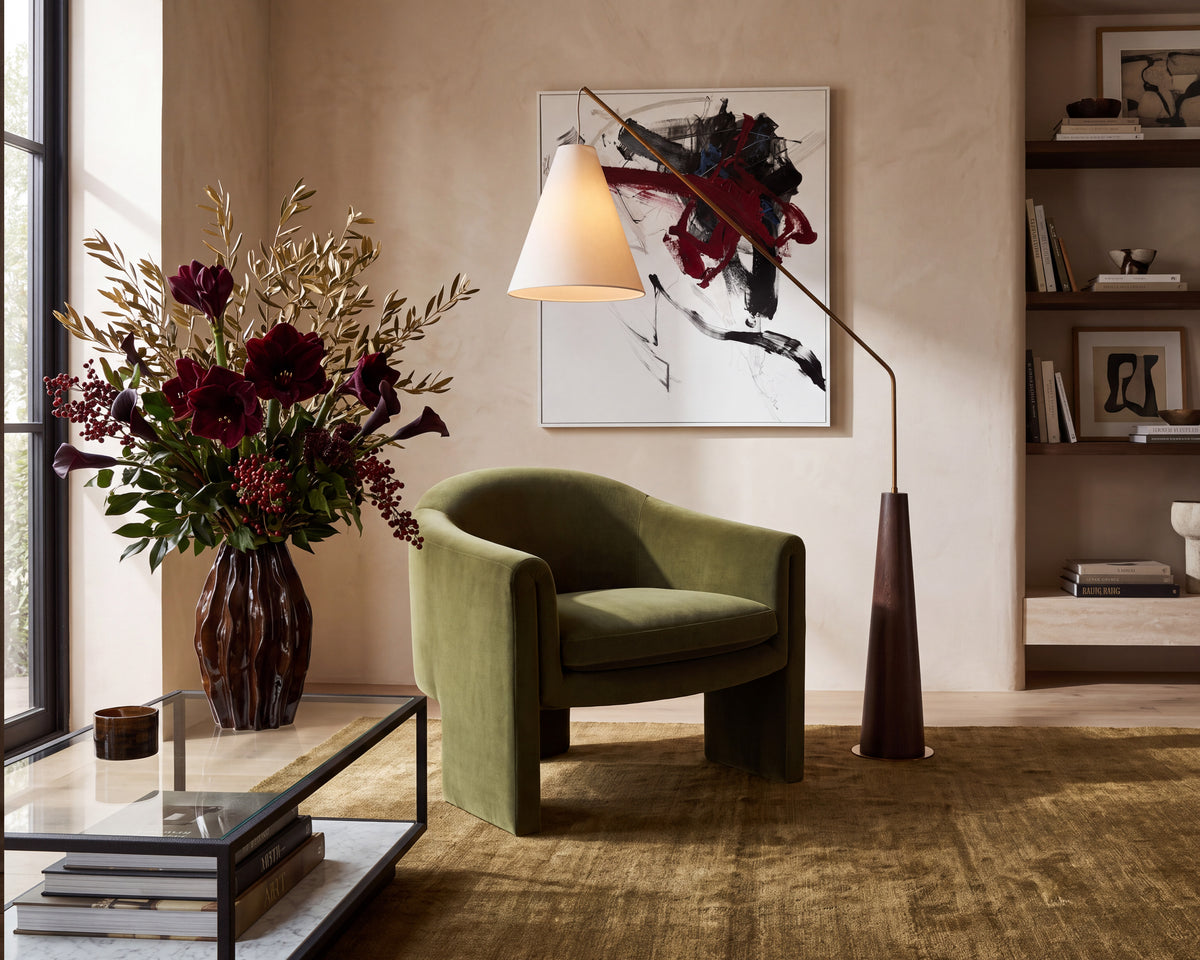 Iconic Occasional Chair - Kaster II Olive