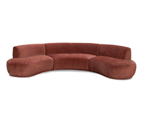 Pip Modular Sofa Middle (Crib 5) - Sysley Rust II
