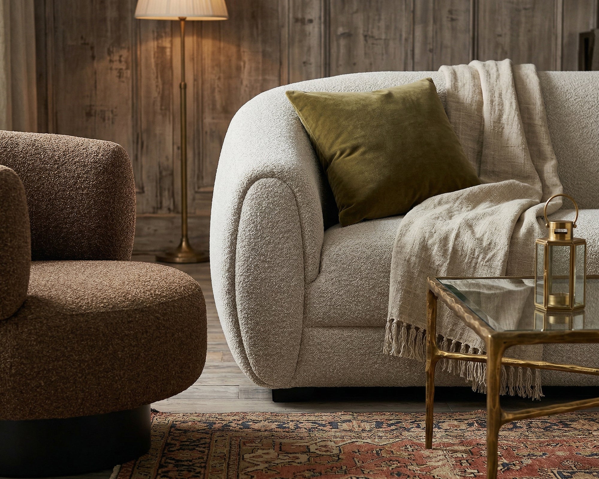 Voltaire Sofa - Capela Sand (Crib 5)