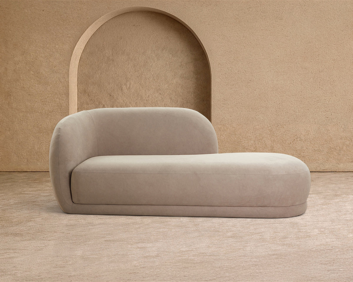 Curva Chaise (Crib 5) Sofa - Hopper Taupe