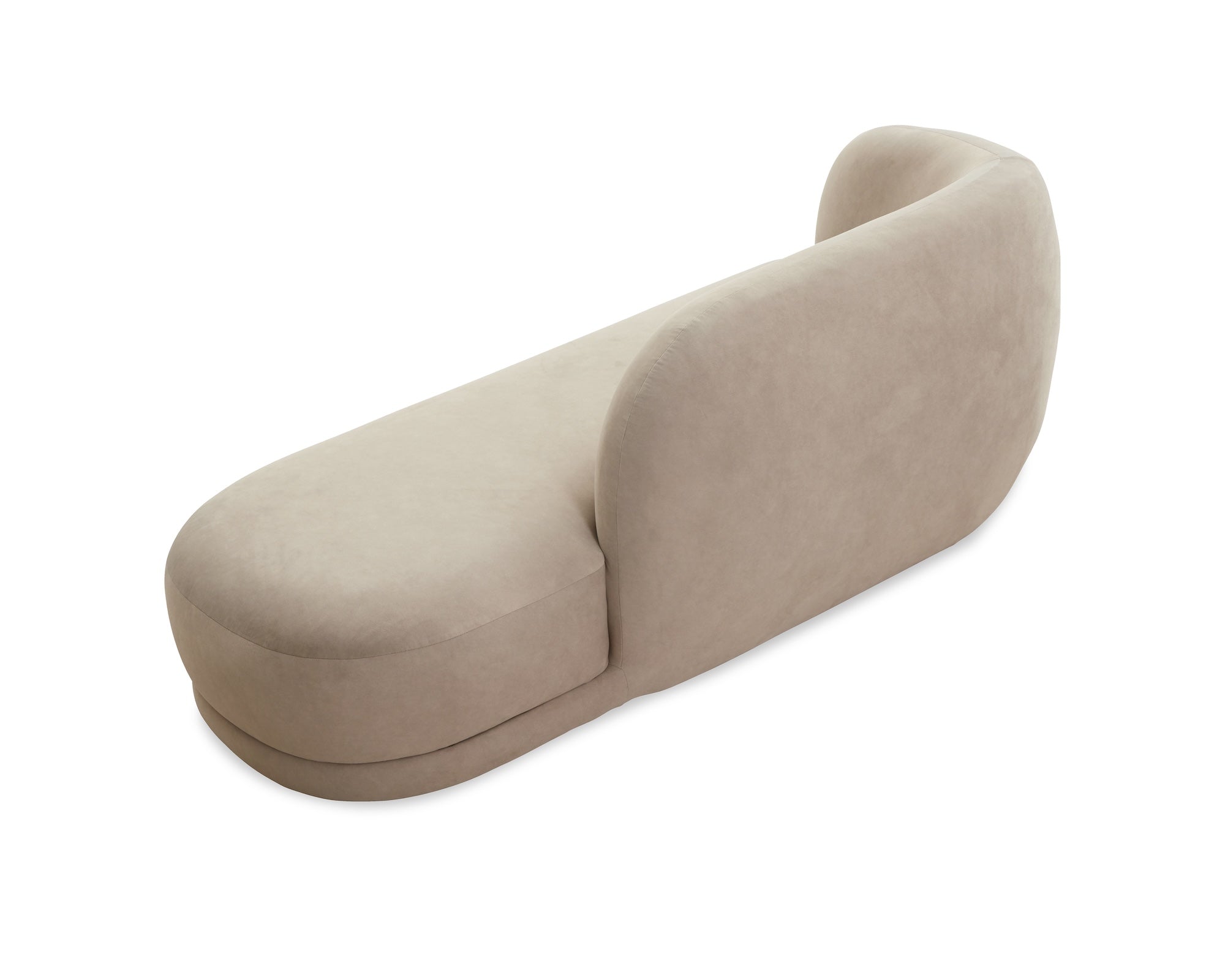 Curva Chaise (Crib 5) Sofa - Hopper Taupe