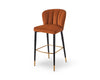 Maya Bar Stool (Crib 5)  -  Megan Oxide & Brushed Brass