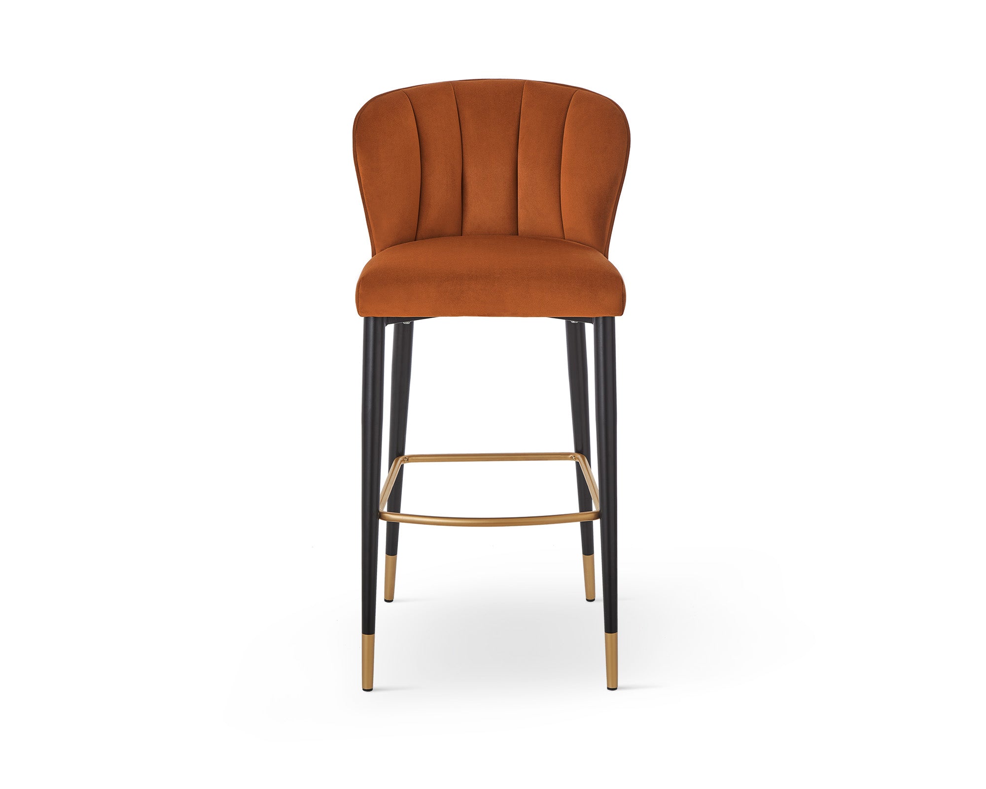 Maya Bar Stool (Crib 5)  -  Megan Oxide & Brushed Brass