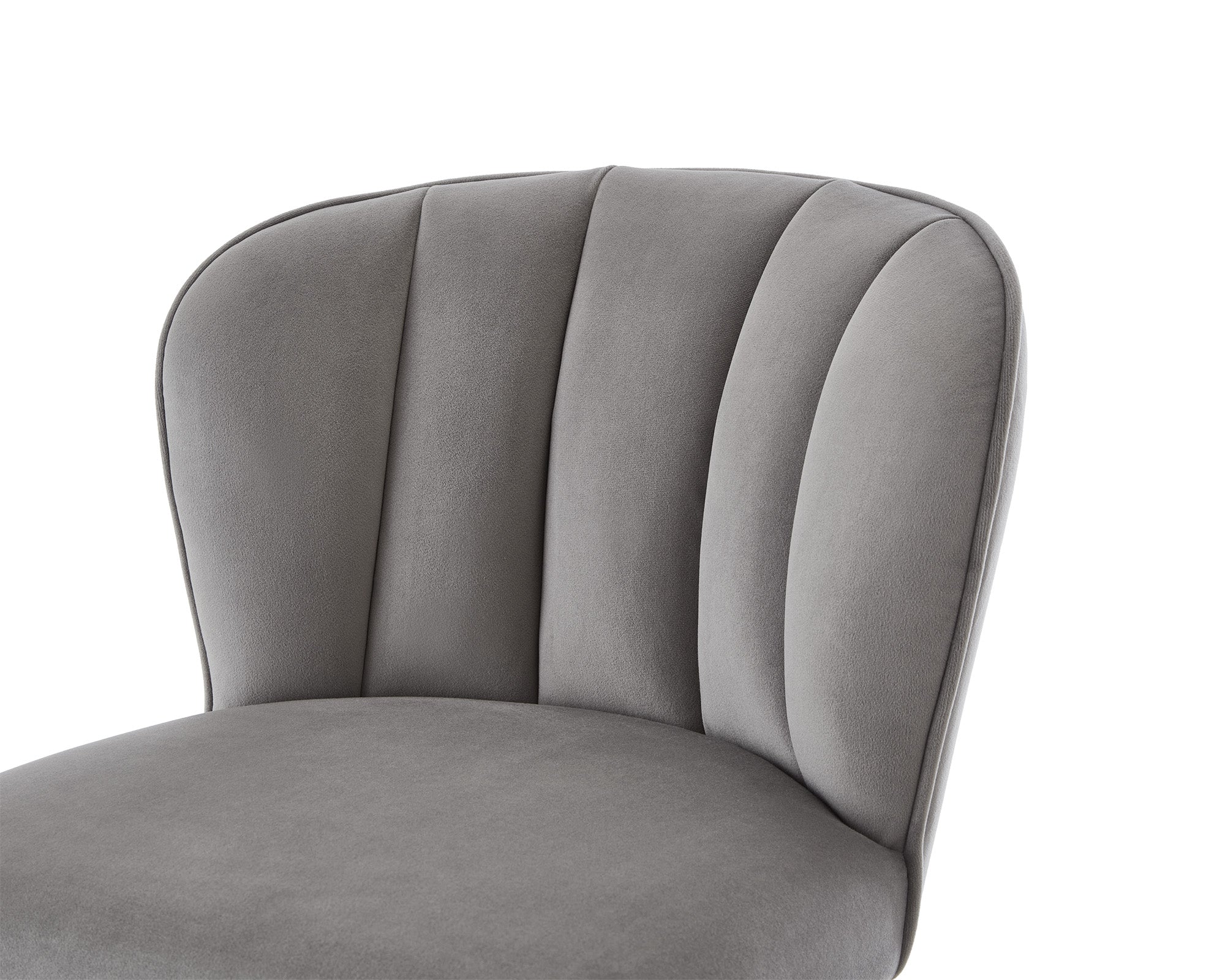 Maya Bar Stool (Crib 5)  -  Megan Grey & Brushed Brass