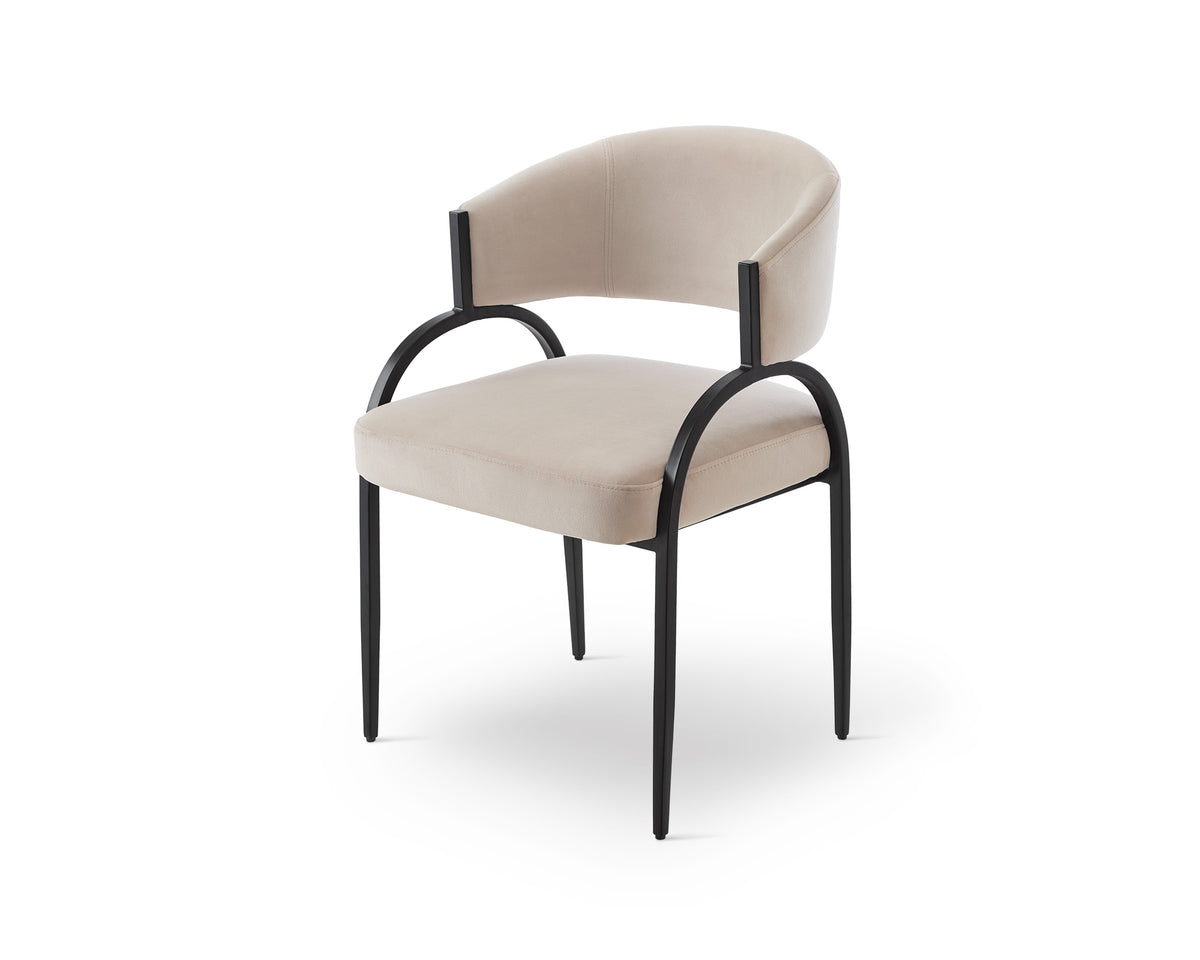 Pavilion Dining Chair (Crib 5)  -   Megan Pebble & Matt Black