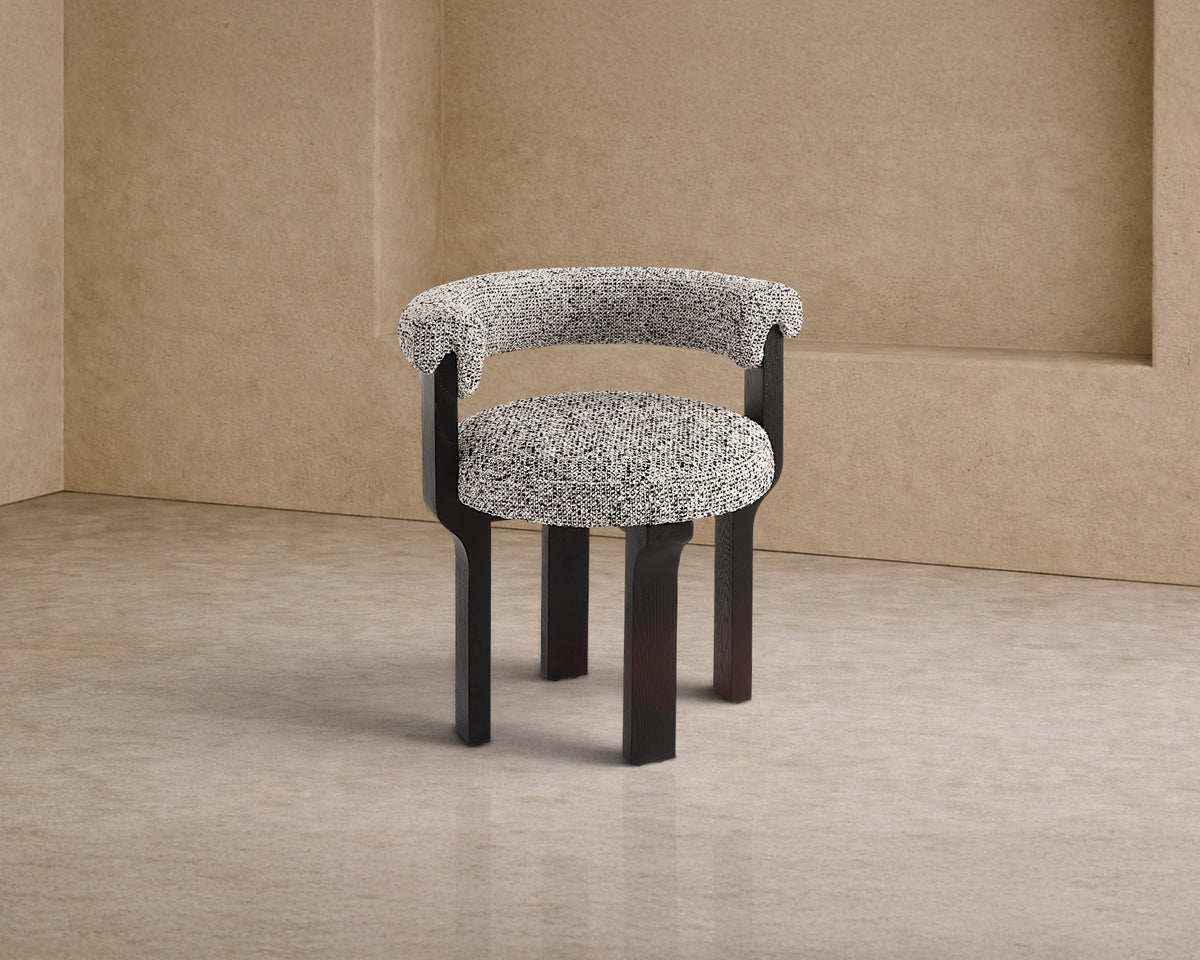 Elba Dining Chair (Crib 5) - Dexter Sparkle Stone