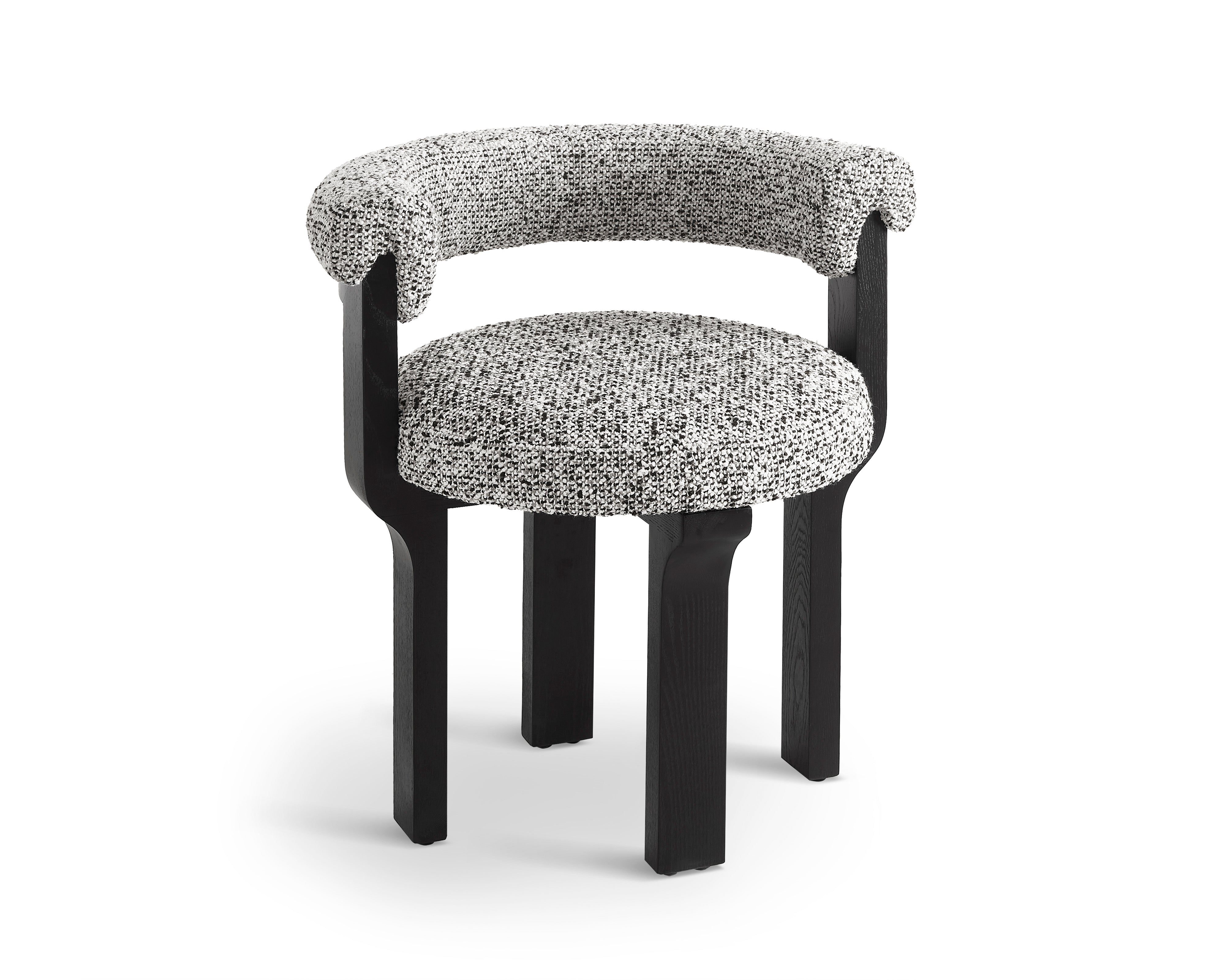 Elba Dining Chair (Crib 5) - Dexter Sparkle Stone