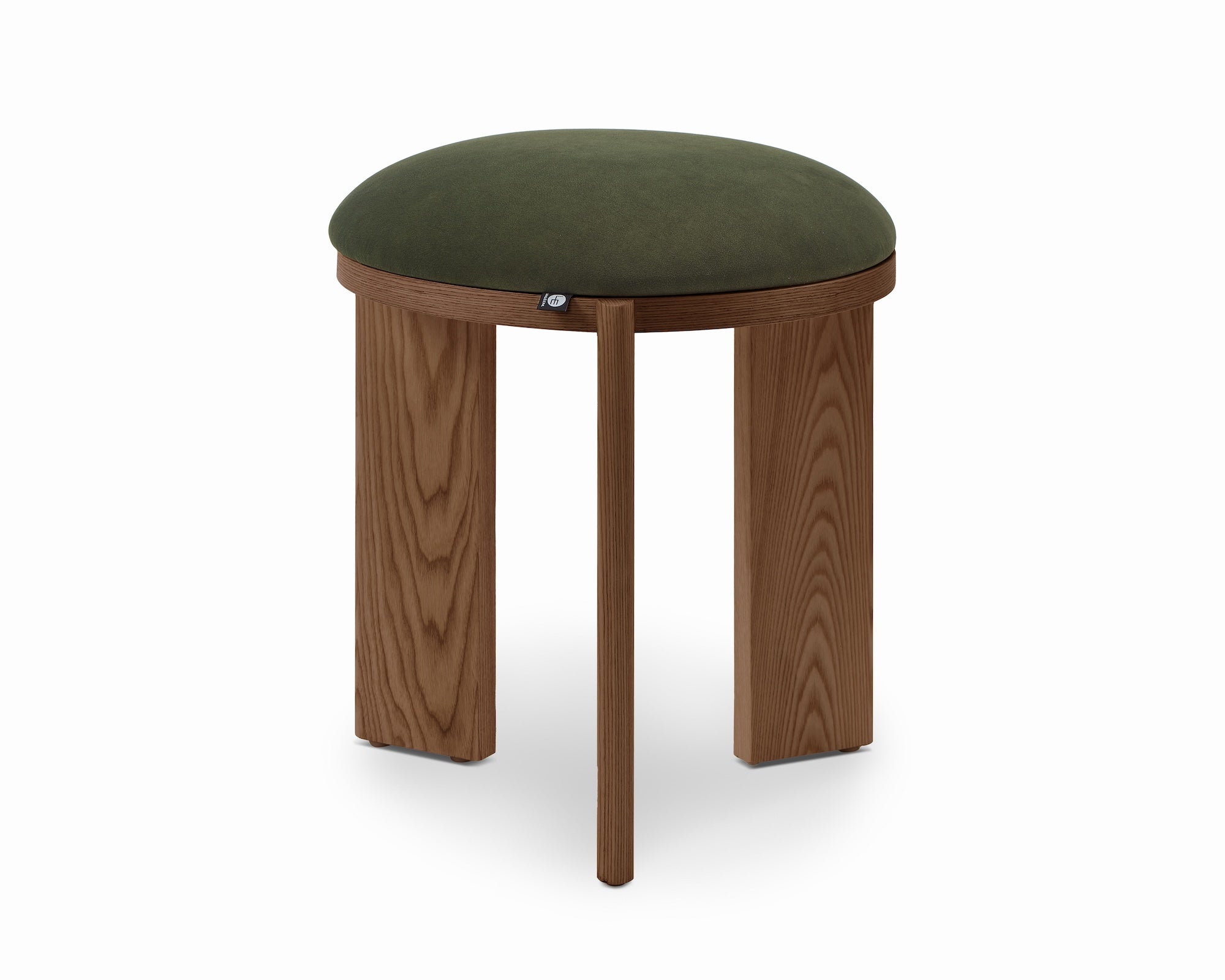 Lia Foot Stool - (Crib 5) Hopper Moss & Brushed Brown
