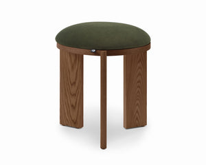 Lia Foot Stool - (Crib 5) Hopper Moss & Brushed Brown
