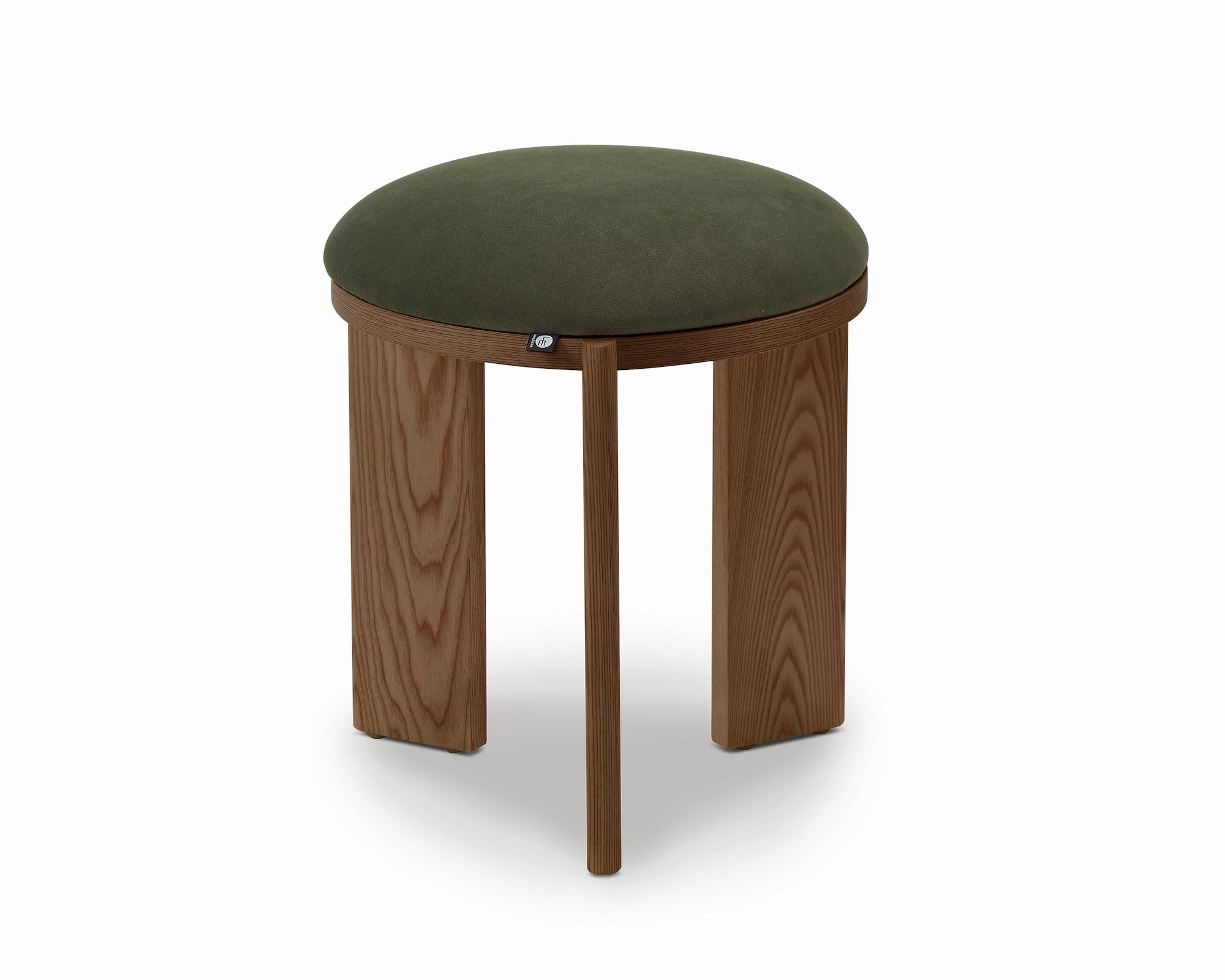 Lia Foot Stool - (Crib 5) Hopper Moss & Brushed Brown
