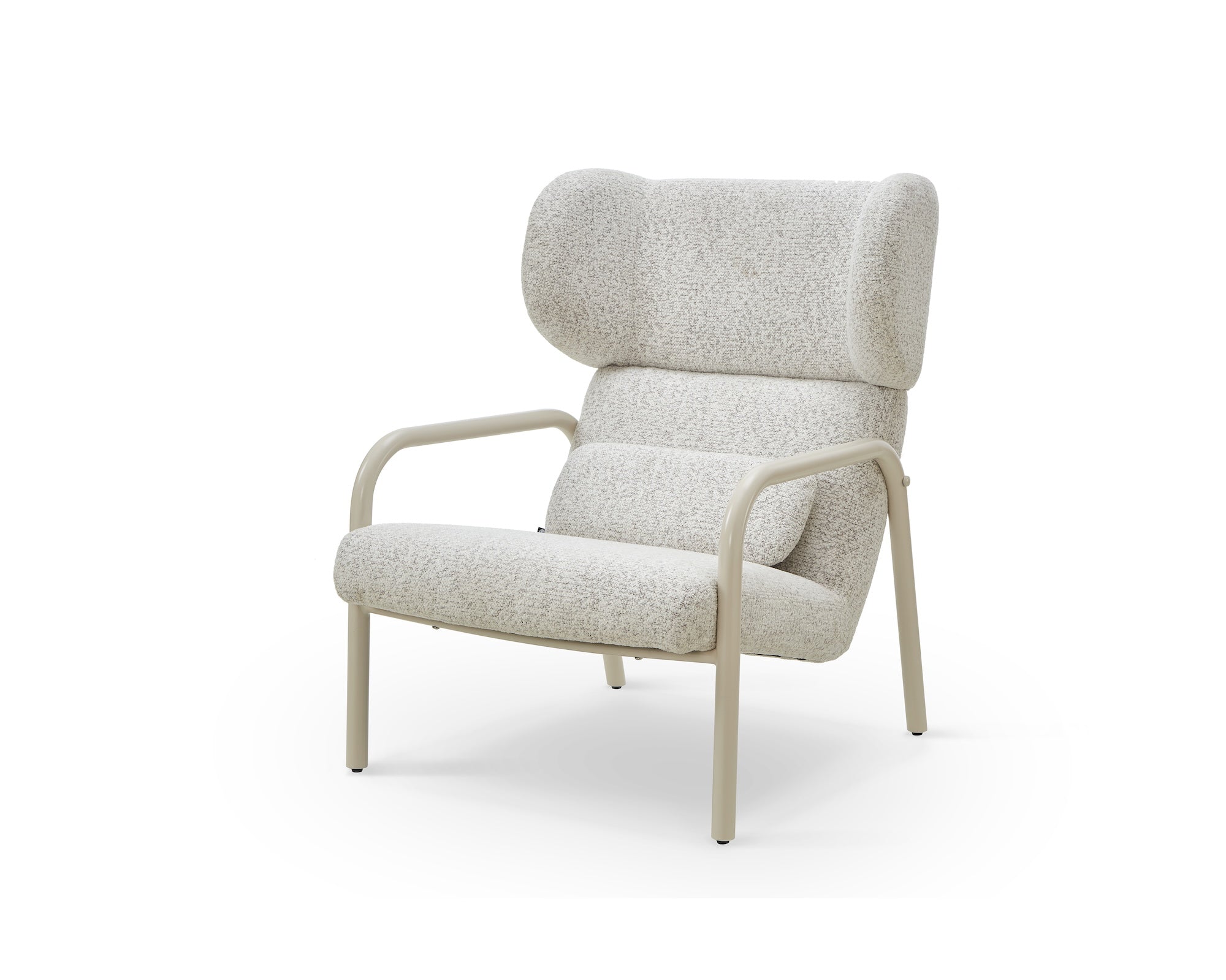 Vienne Occasional Chair - (Crib 5) Ripley Grav & Gloss Ivory