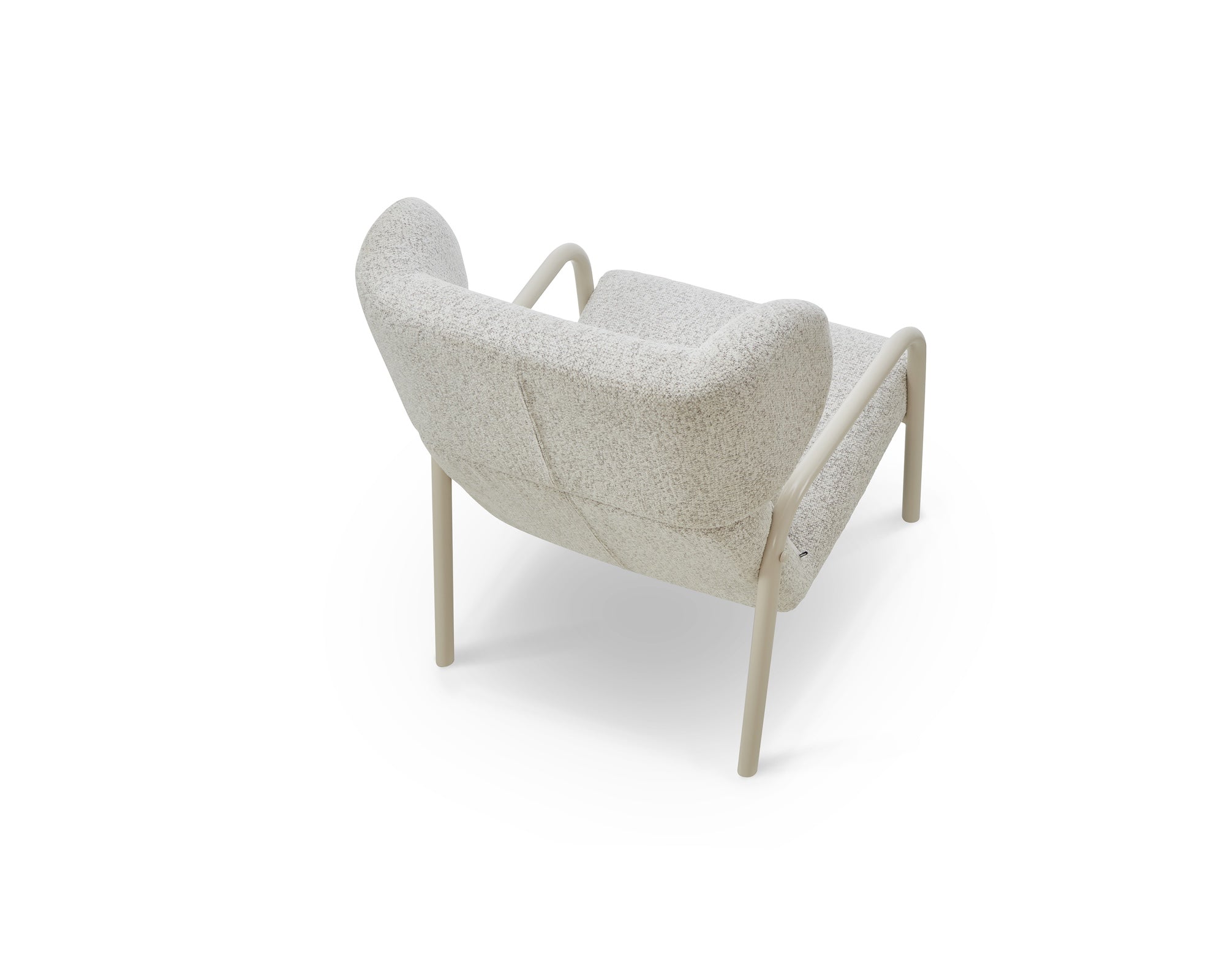 Vienne Occasional Chair - (Crib 5) Ripley Grav & Gloss Ivory