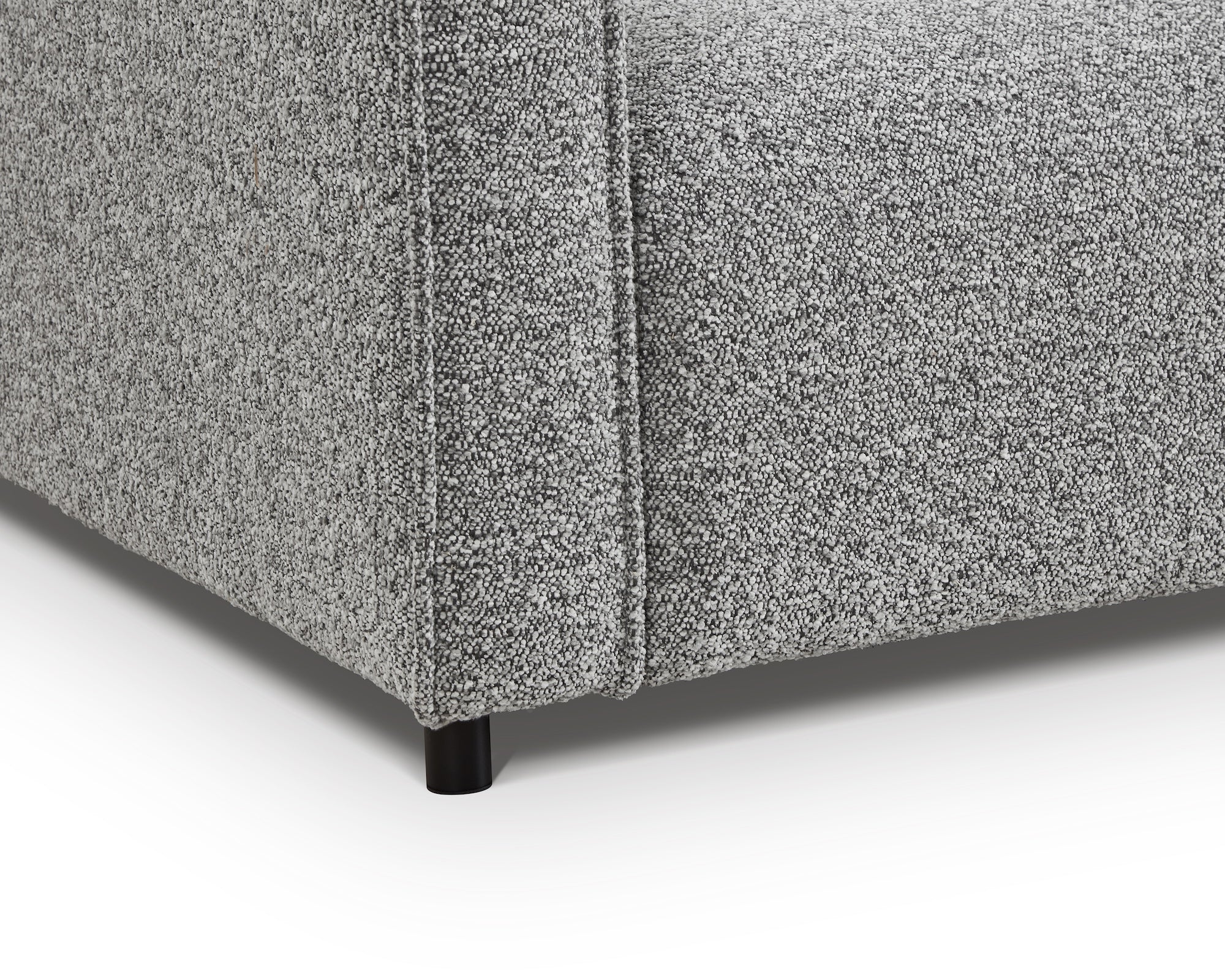 Riviera Outdoor Modular Sofa - (Crib 5) Lima Grey and Deep Charcoal