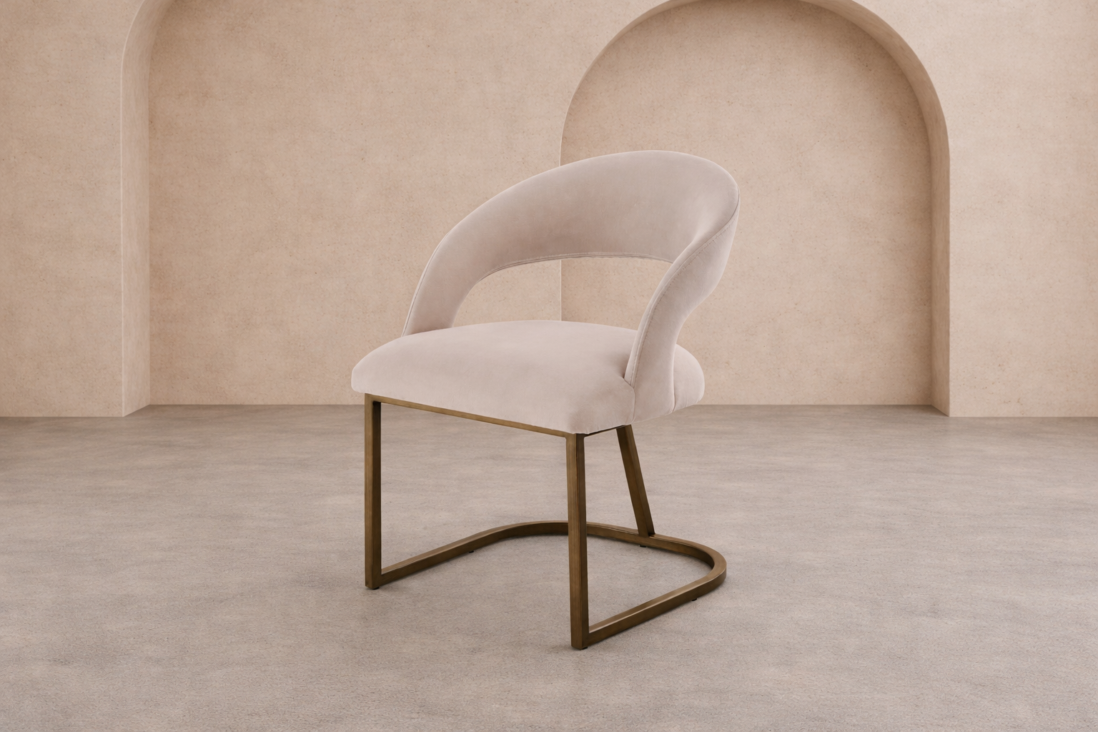 Alfie Dining Chair (Crib 5) - Megan Pebble