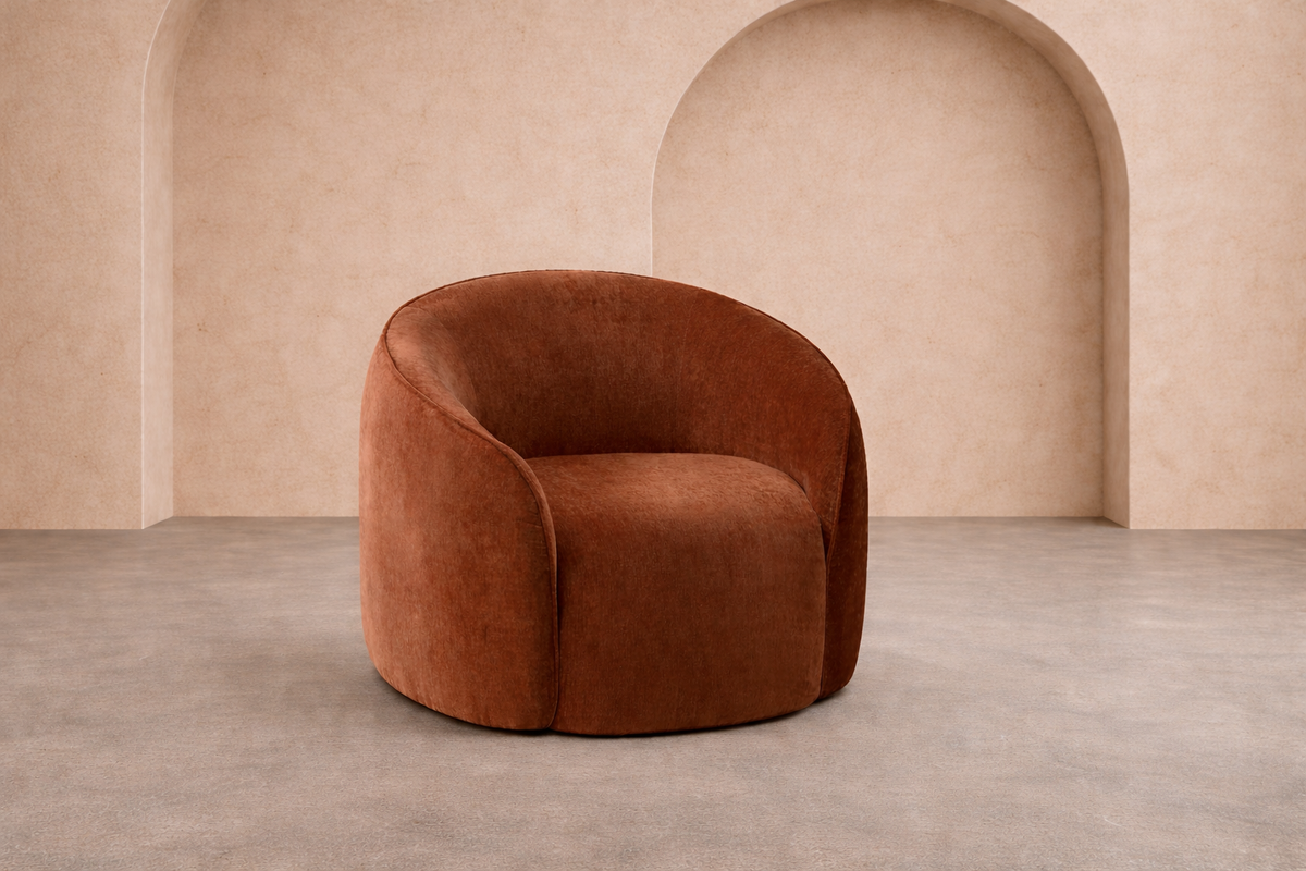 Polta Occasional Chair - Sysley Rust II