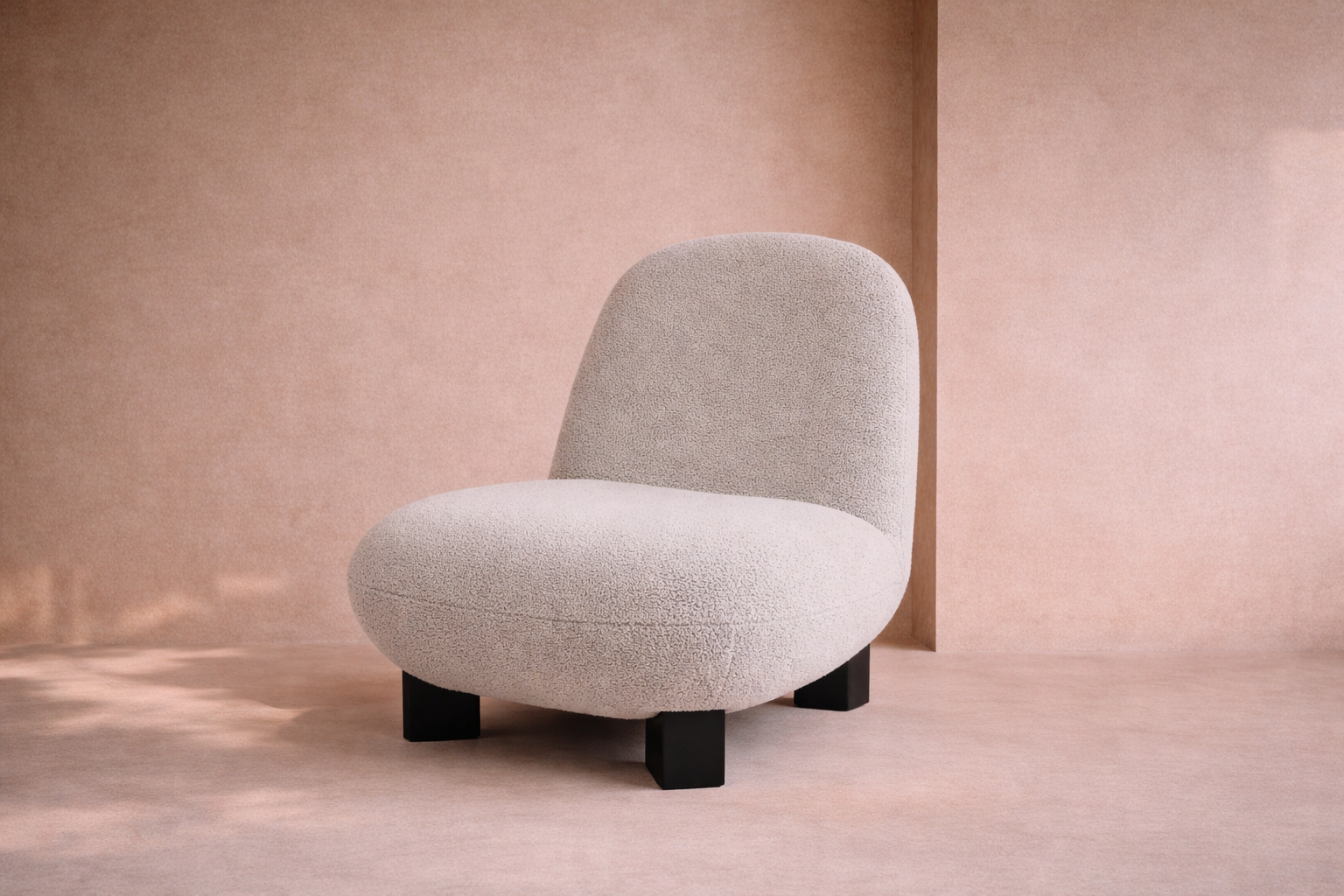 Mikono Chair - Shearling Alpaca Grey
