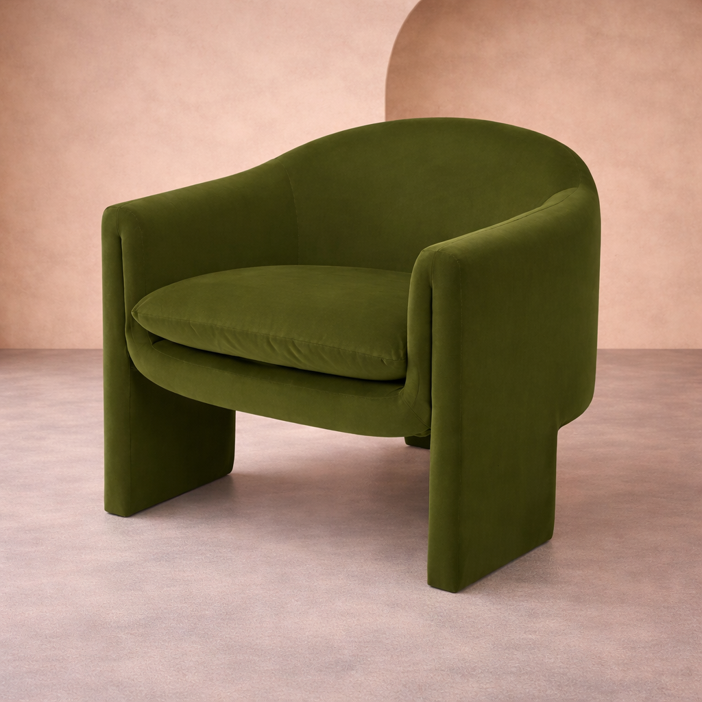 Iconic Occasional Chair - Kaster II Olive