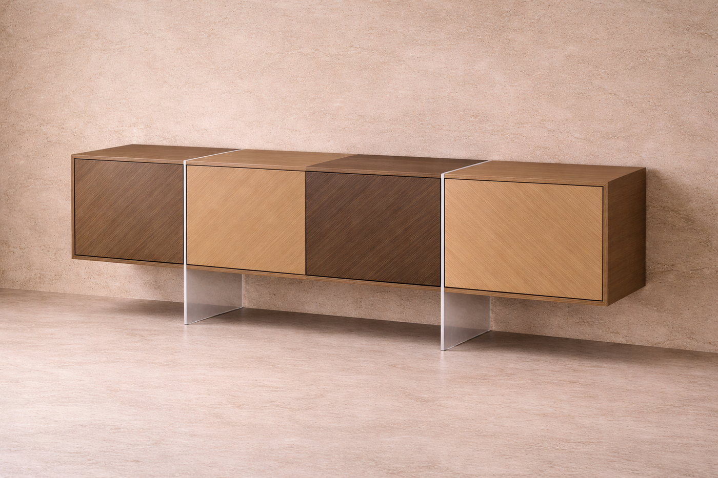 Nautilus Sideboard - Coffee Teak