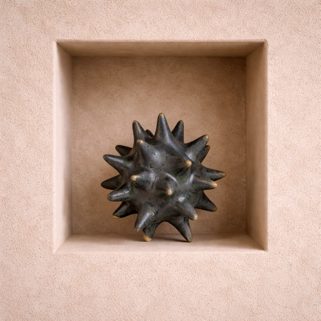 Urchin I Decoration - Grey