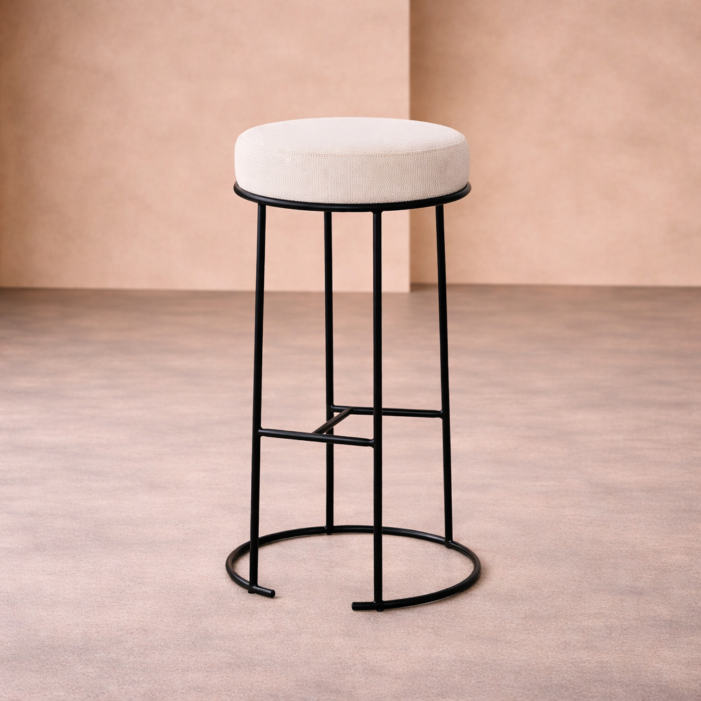Compti Bar Stool - Pilman Beige