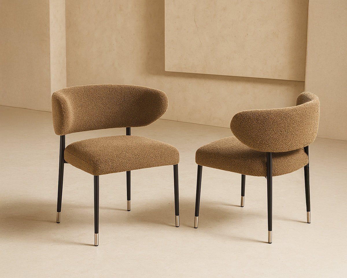 Donna Dining Chair (Set of 2) - Capela Fennel Seed