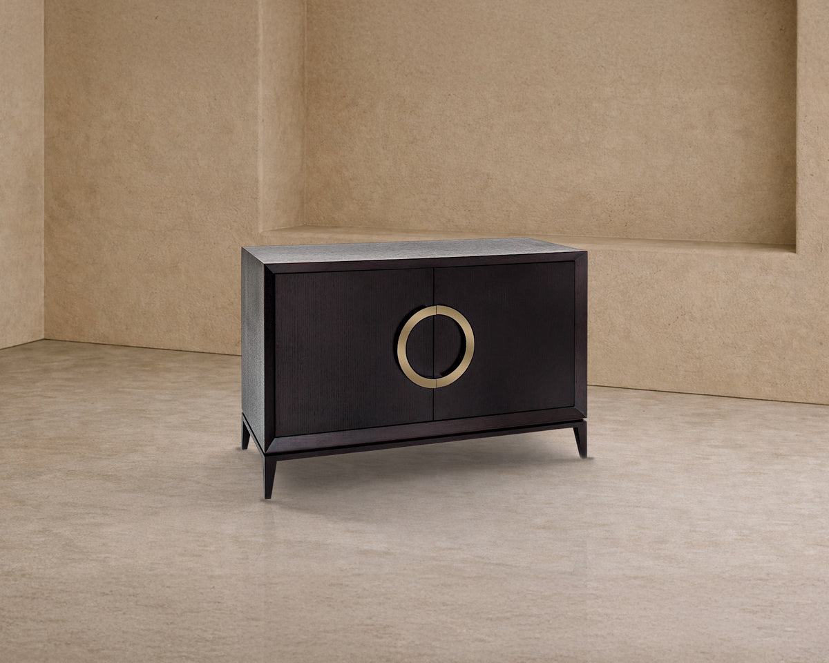 Rochel Sideboard - Wenge Oak/Gold Handles