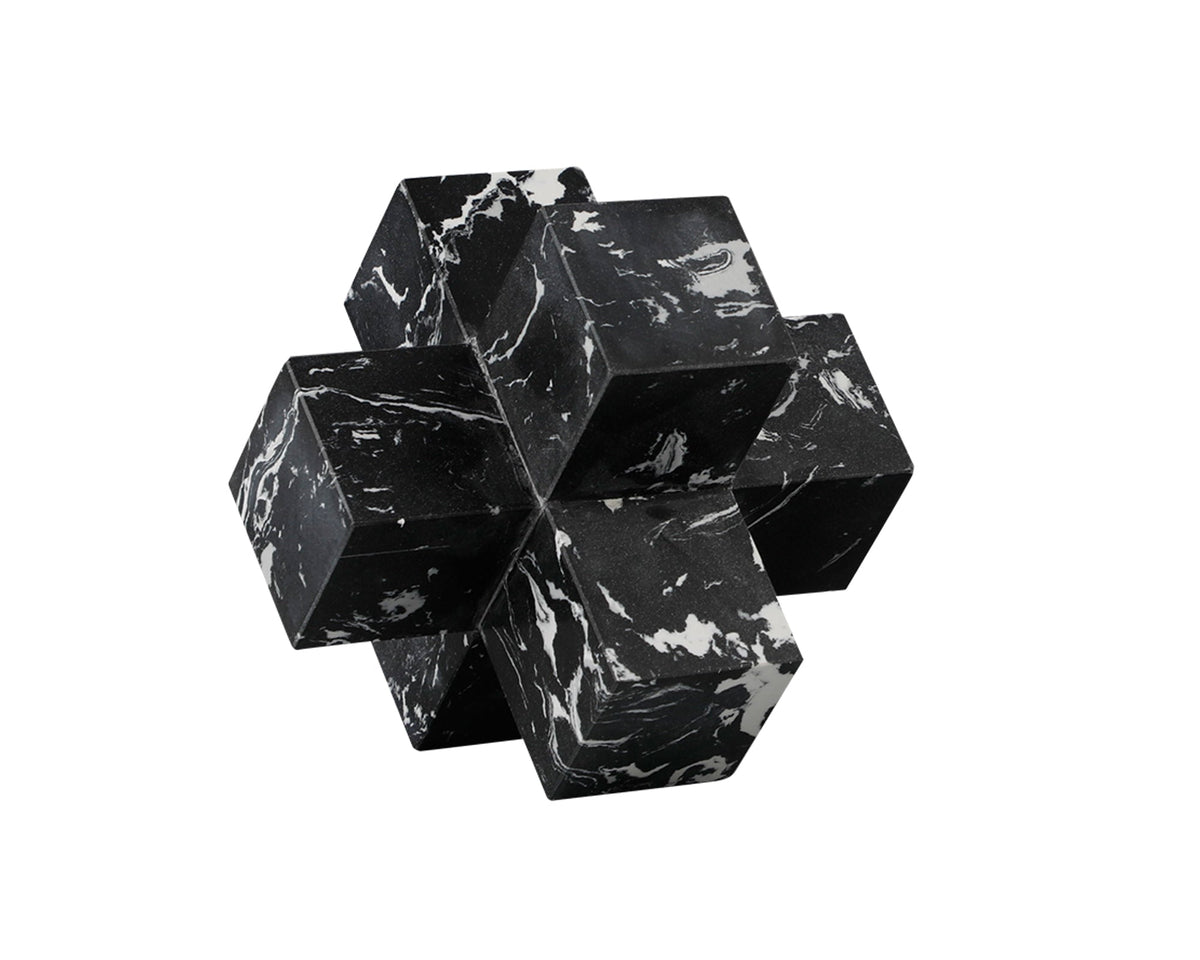 Marble Sculpture (Large) - Black Marble