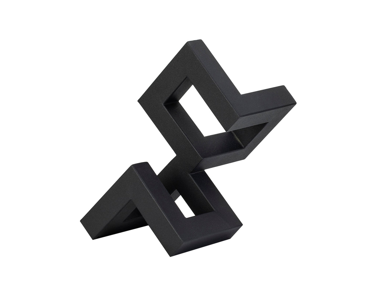 Helston I Table Decoration - Blackened Steel