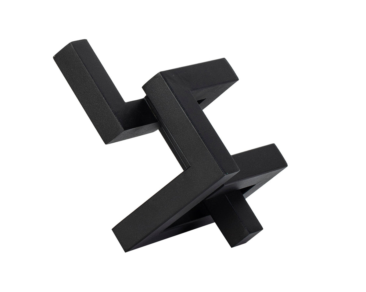 Helston II Table Decoration - Blackened Steel