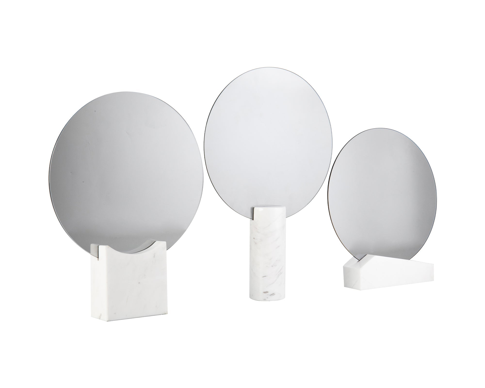 Werrington III Table Decoration  -  Marble and Glass