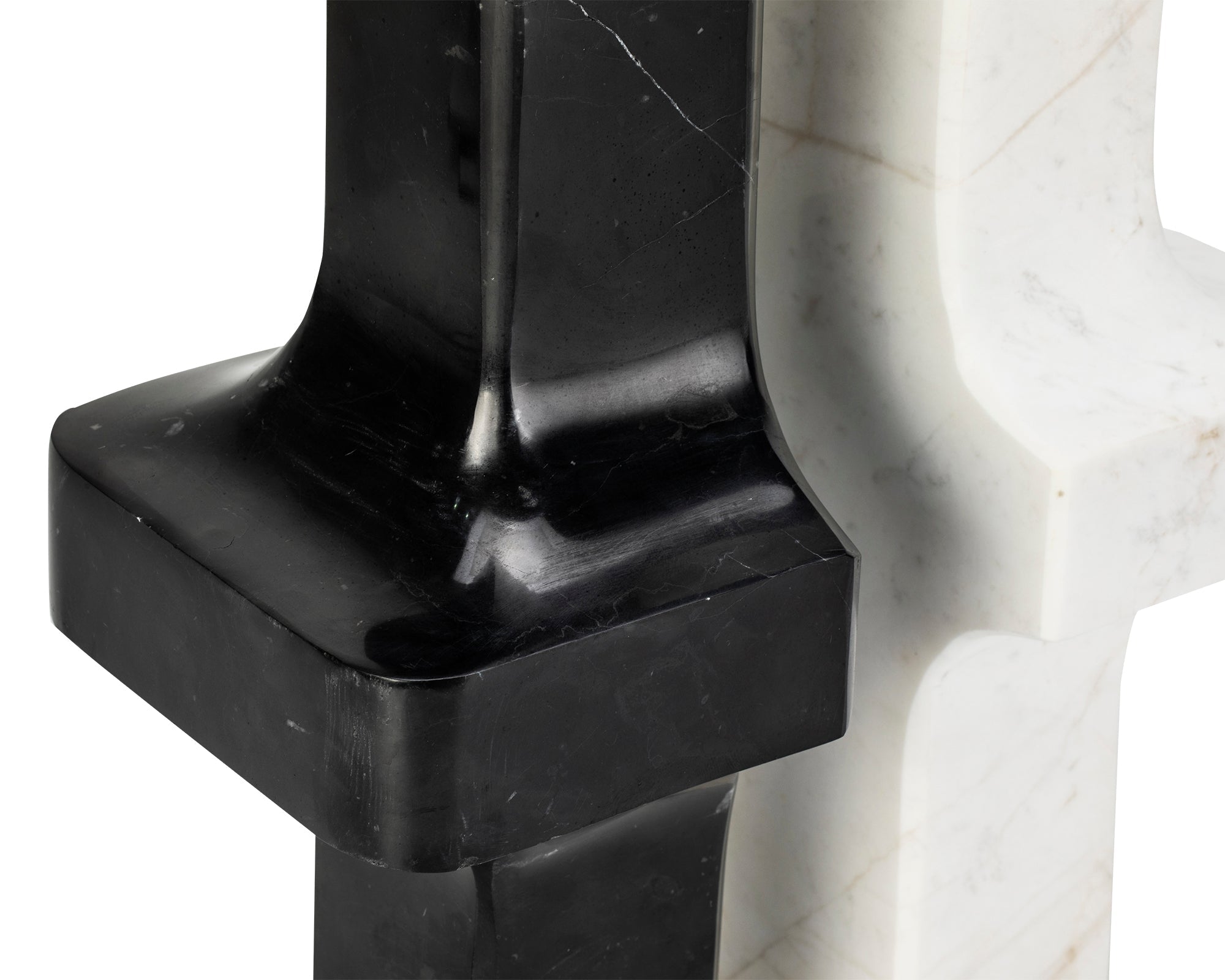 Adler Black Vase  - Black