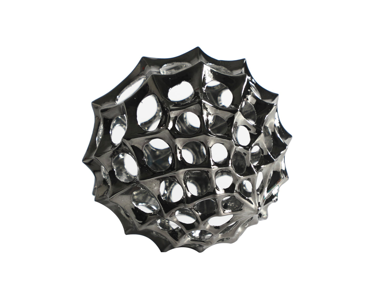 Matrix Sculpture - Black Metal