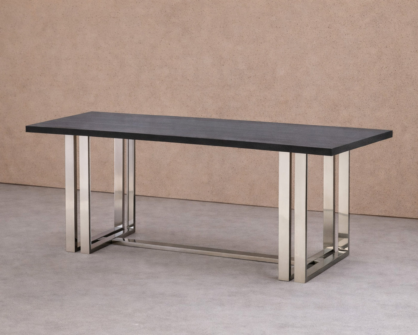 Lennox Dining Table - Black Ash Veneer PSS