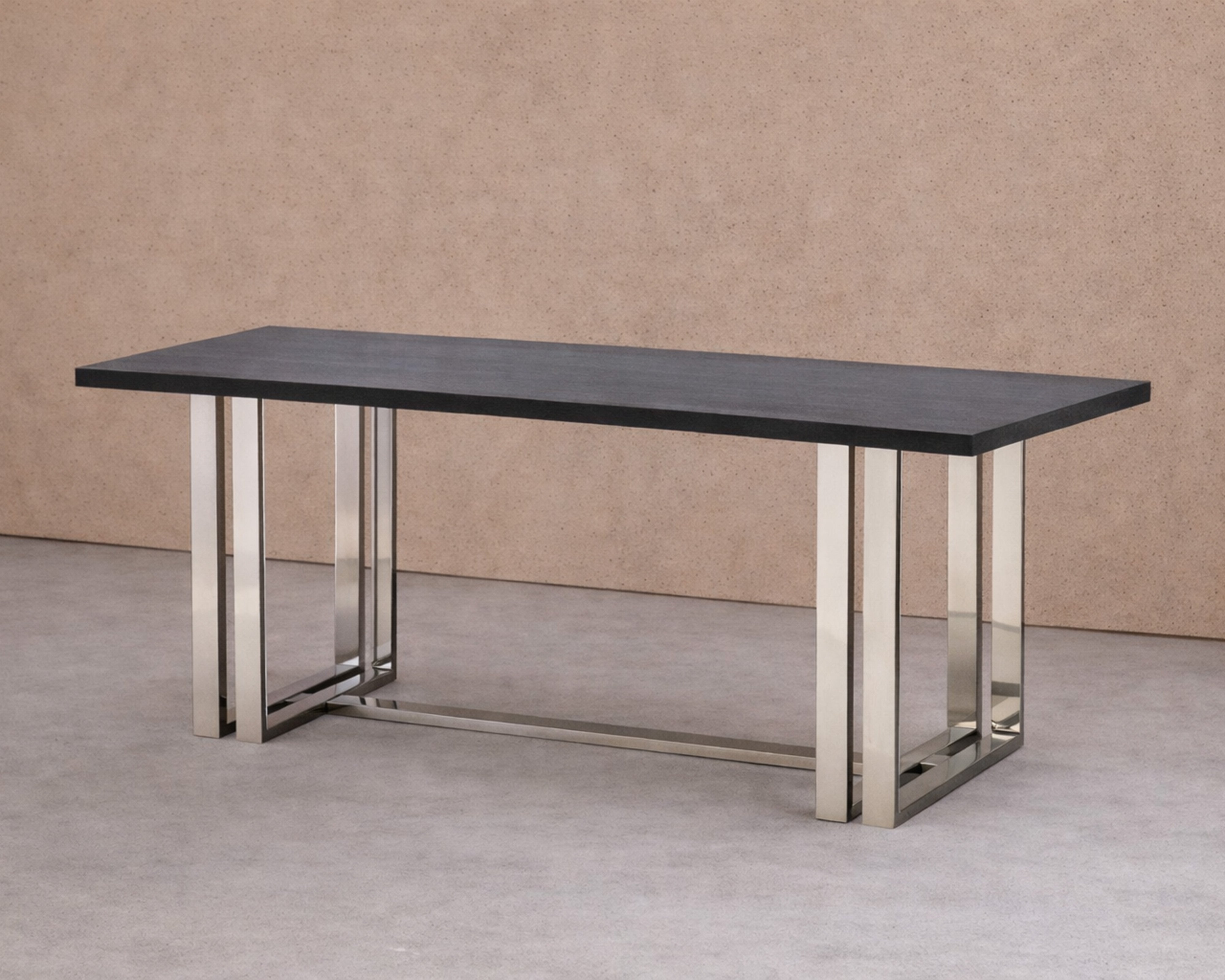 Lennox Dining Table - Black Ash Veneer PSS