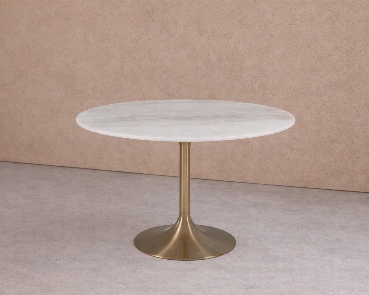 Telma Dining Table Brass II - Telma Dining Table Brass II