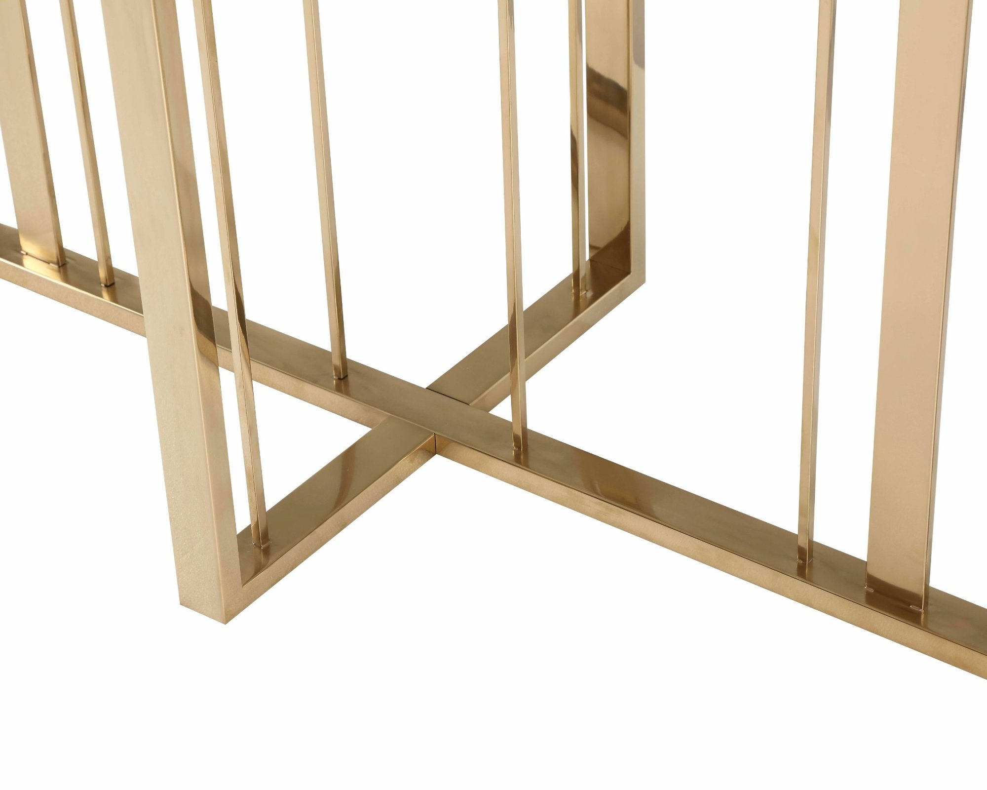 Fenty Dining Table - White Marble