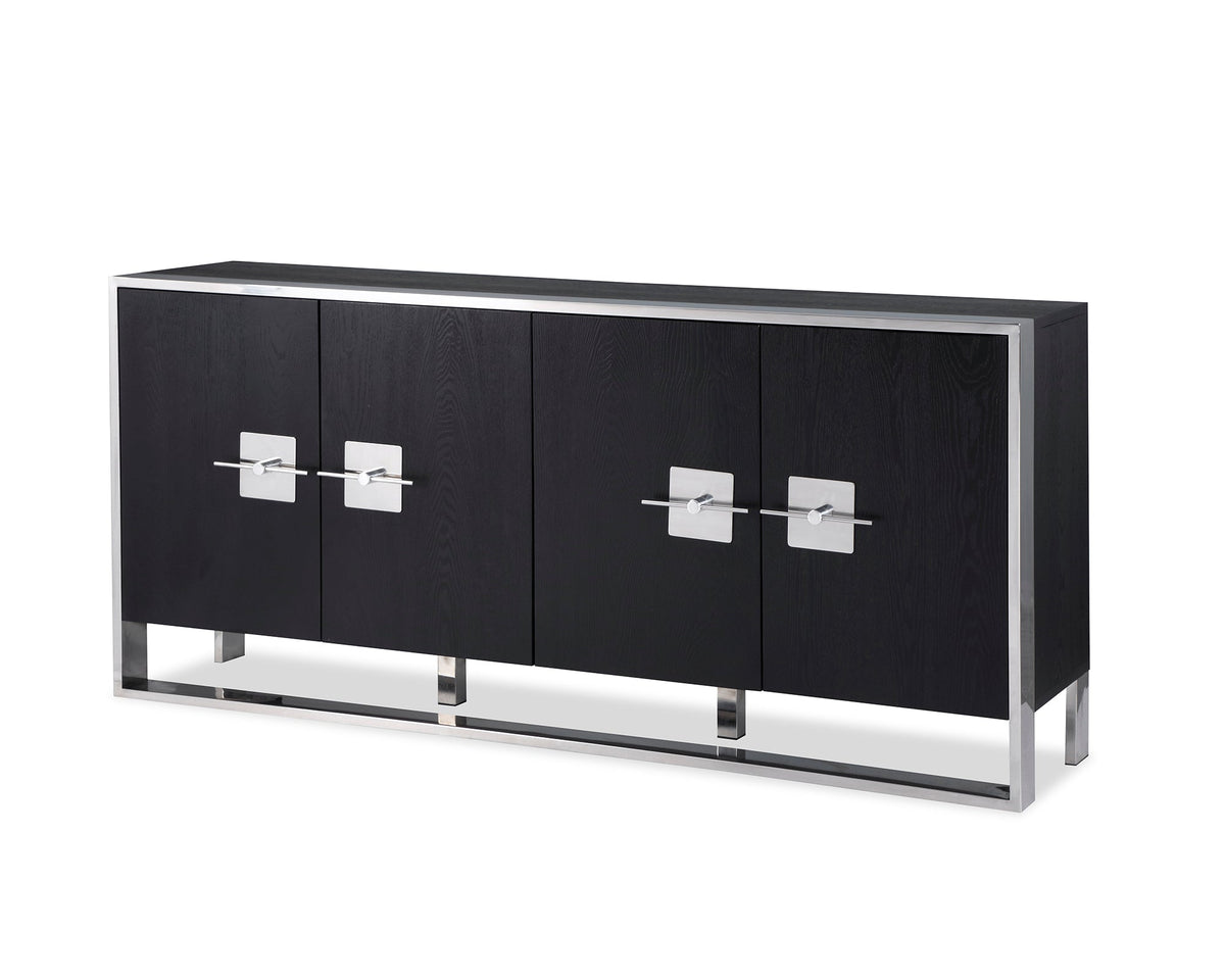 Ophir Sideboard  - Black Ash Veneer/PSS