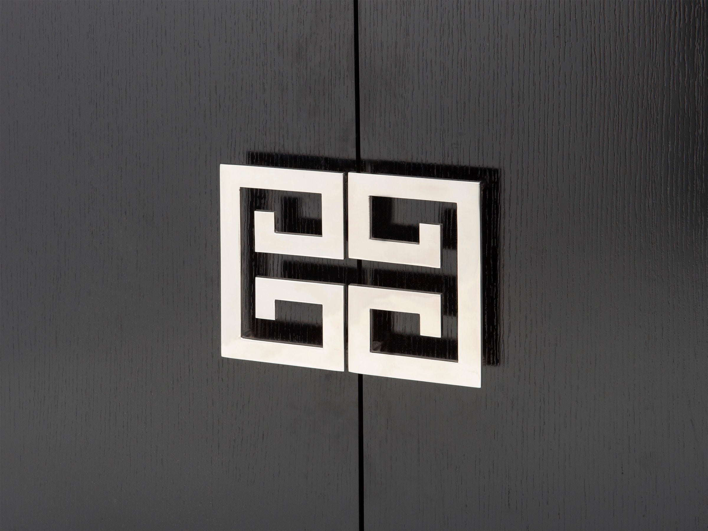 Nobbu Shelving  -  Black Ash & Stainless Steel