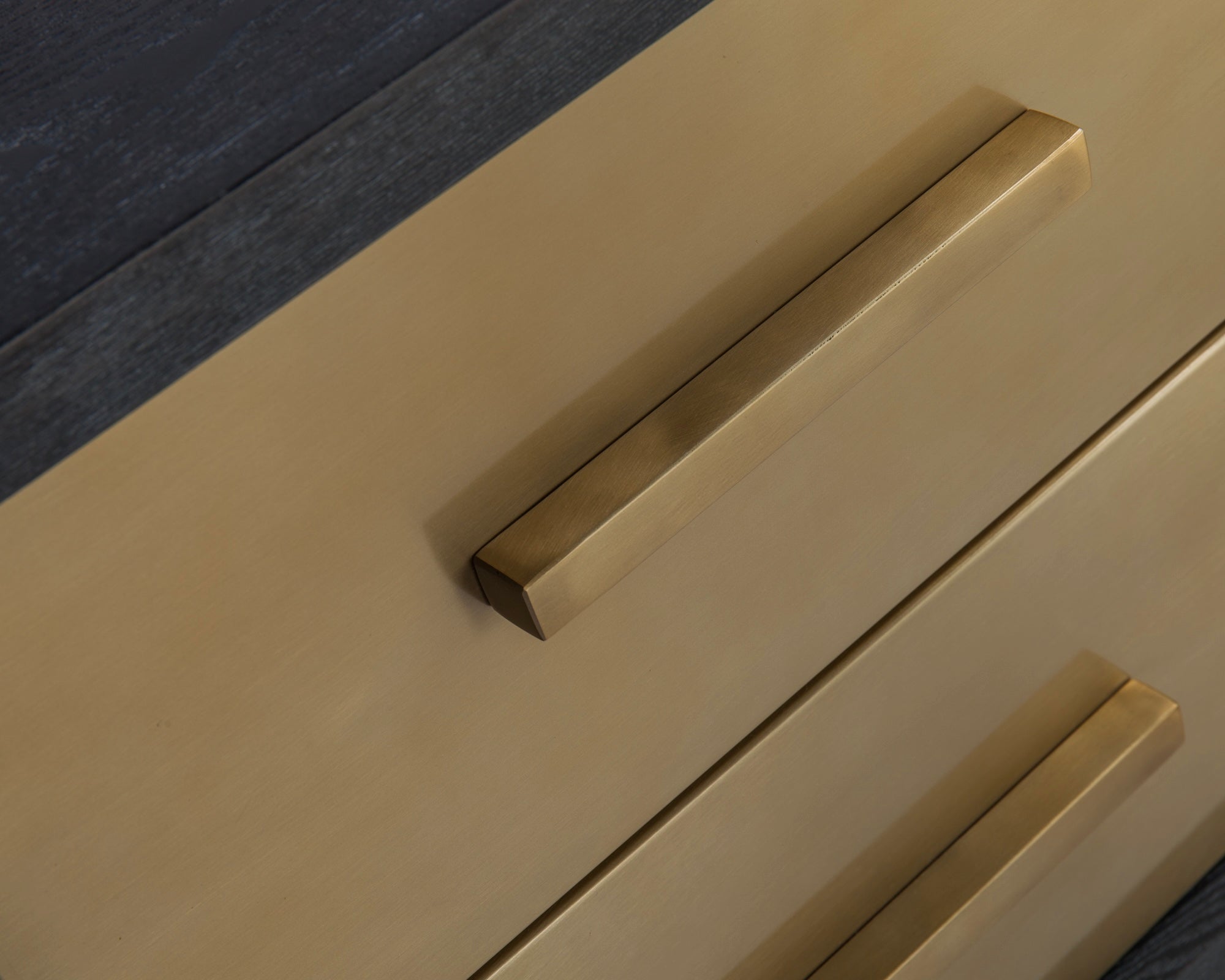 Camden Bedside Table II - Brushed Brass