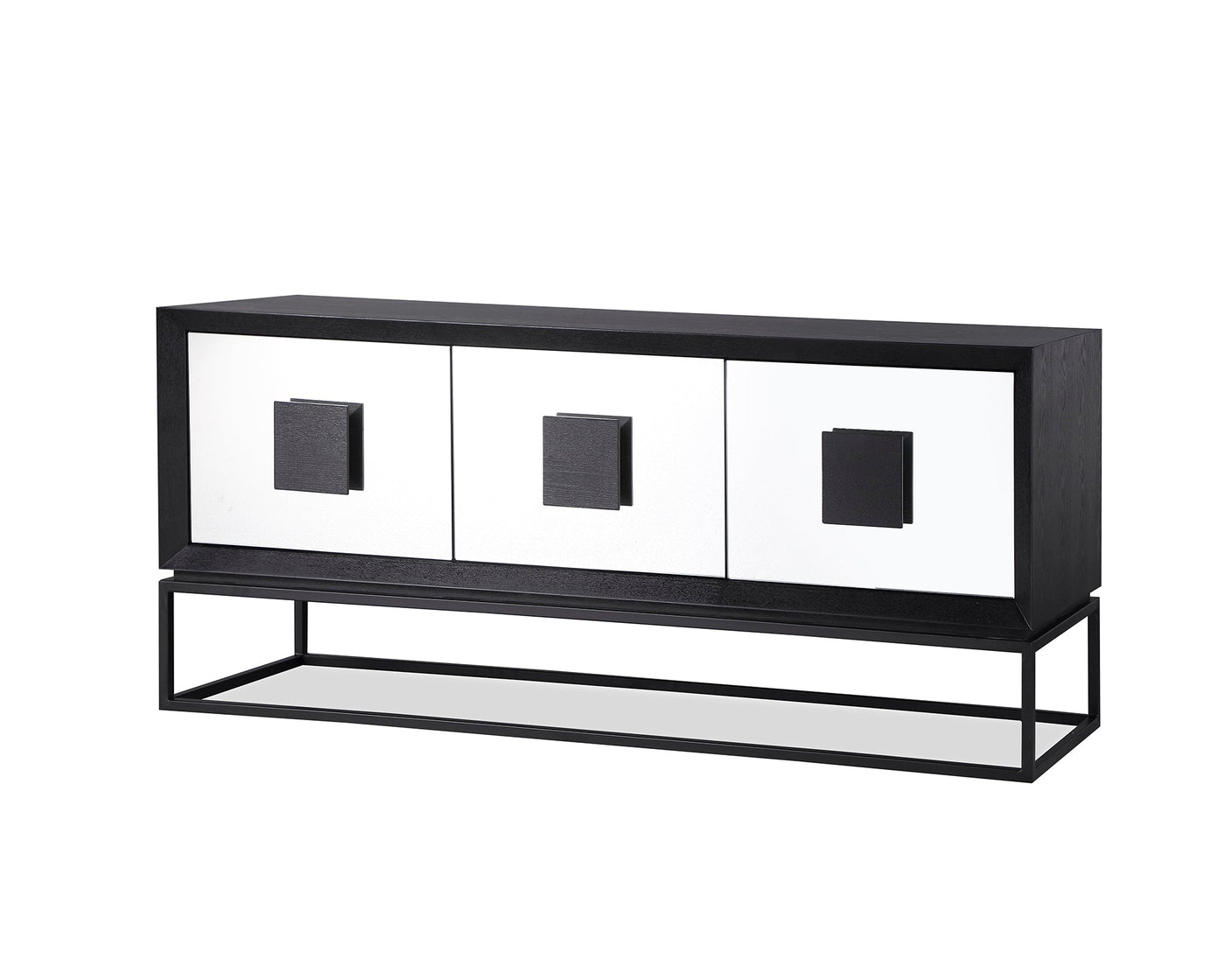 Etna Media Sideboard - Black Ash Venne